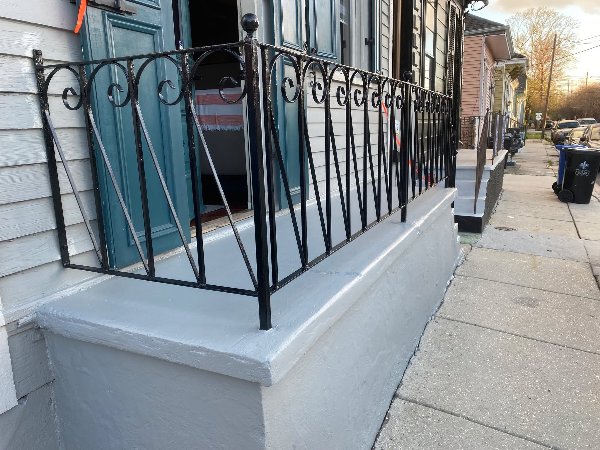 🏡 Porch & Railing Refresh Project
Another porch brought back to life! ✨
This project included:
✔️ Porch surface preparation and coating
✔️ Stair and porch painting
✔️ Metal railing cleaning and refinishing
✔️ Fresh black railing finish for a clean, classic look
✔️ Improved curb appeal and protection from the elements
A well-maintained porch is one of the first things people notice about your home. Whether your railings are rusty, your porch paint is peeling, or your entryway just needs a fresh new look, Riley Services can help.
📞 Ready to upgrade your porch and railings?
We provide reliable handyman services for:
🔹 Porch repairs & painting
🔹 Railing restoration & painting
🔹 Exterior home maintenance
🔹 Wood rot repairs
🔹 General handyman projects
Your home's entrance should make a great first impression.
Message Riley Services today for a free estimate!
#RileyServices #HandymanServices #PorchMakeover #RailingRestoration #ExteriorPainting #HomeImprovement #CurbAppeal #NewOrleansHandyman #PorchRepair #BeforeAndAfter #HomeMaintenance #LocalHandyman 🛠️🏠