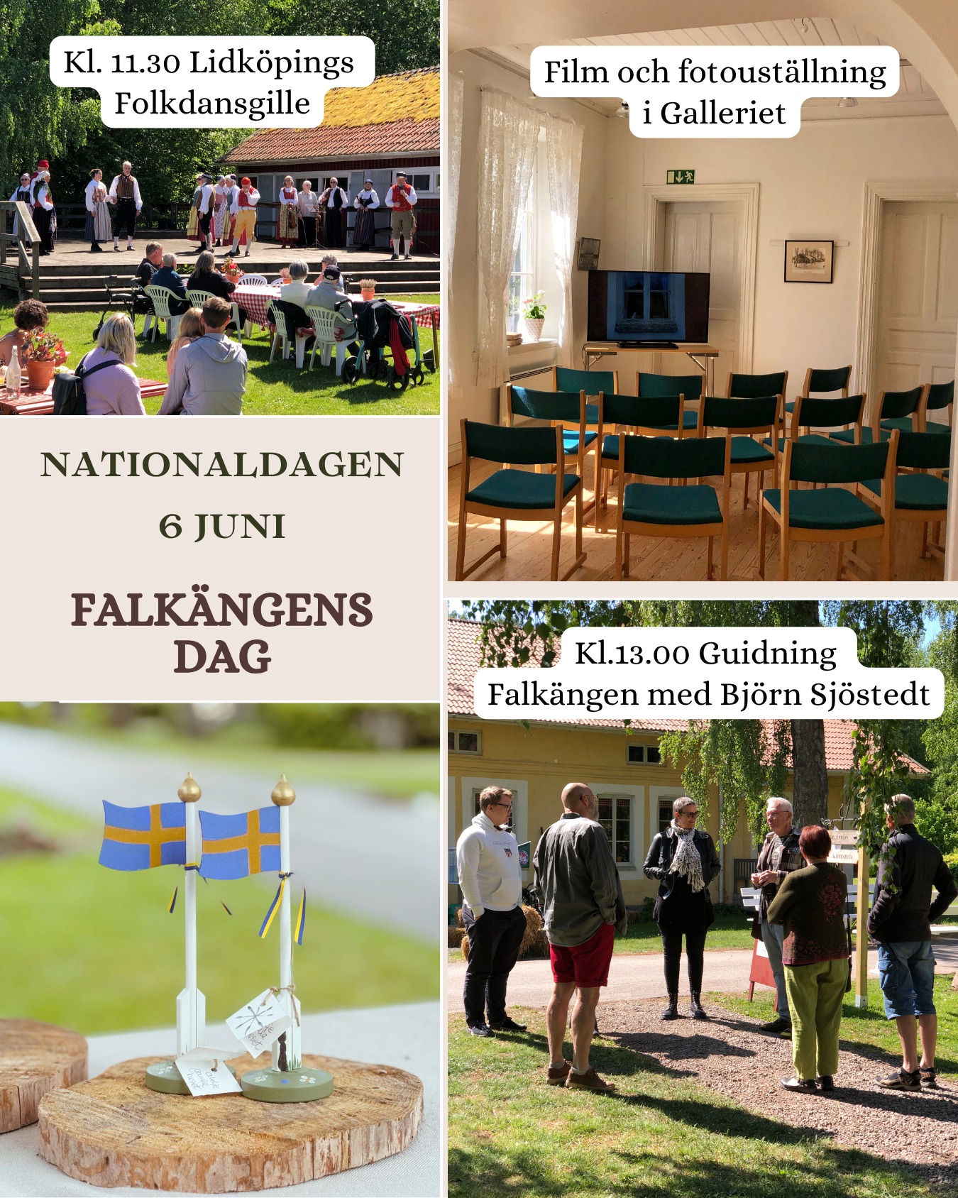 Välkomna att fira med oss på Falkängen!
På gatan finns även Österäng Gott & Grönt 10-15.
Hantverksbutiker & Christians Café 10-18.
Kinnekulle Antique 11-16.