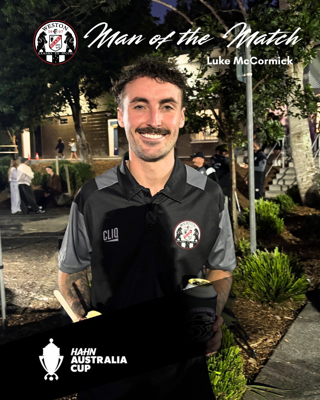 @australiacup
Congratulations Luke McCormick on your Man of the Match performance.
#COYB