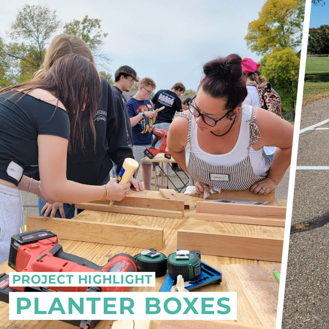 🌱🪵 As we reflect on this past school year, one project that is a favorite amongst the youth is the planter box.
Students worked together to transform simple lumber into something that will continue to grow long after the workshop ended. These planter boxes will bring flowers, plants, and life to homes and communities for seasons to come.
Looking back, we're reminded that some of the most meaningful projects aren't just about what gets built—they're about the people who build them and the impact they leave behind.