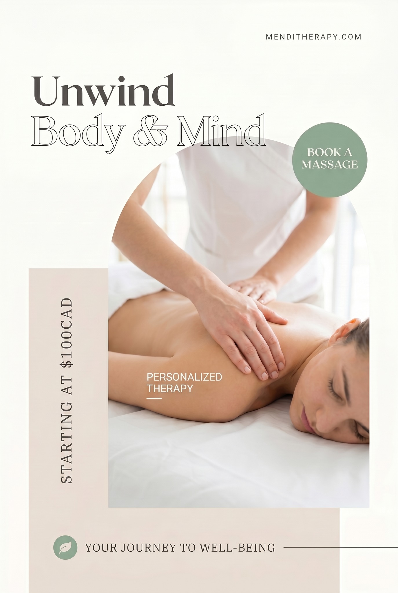 Swedish Massage.
Relax, unwind, and restore your well-being with a Menditherapy Swedish Massage. Using gentle, flowing techniques, this classic massage helps reduce stress, ease muscle tension, improve circulation, and promote deep relaxation throughout the body.
Give yourself the care you deserve and experience the benefits of true relaxation. Book your session today.
www.menditherapy.com/book-online?currency=CAD
#Menditherapy #SwedishMassage #MassageTherapy #Relaxation #StressRelief #SelfCare #WellnessJourney #MindBodyBalance #RelaxAndRecharge #BookNow