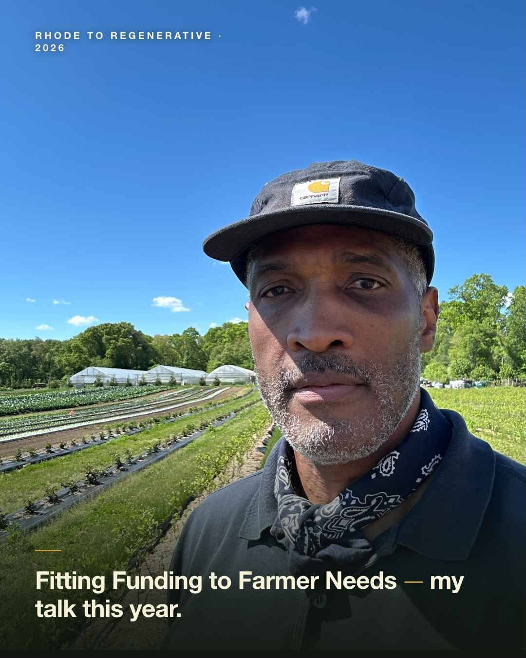 Last week I spoke at Rhode to Regenerative, and left thinking about how much further this movement goes when the capital finally fits the work.
My talk, "Fitting Funding to Farmer Needs," is the heart of what we're building at Fullerfield: matching the right financing to the right moment, so regenerative practice becomes the rational, profitable choice for Northeast farmers rather than the harder one.
One idea ran through every session, on land and on the water: everything we do on the land ends up in our water. Forest to sea, one system.
Thank you to Celia Hoffman, Molly Hydorn, and Cortlandt Meyerson for hosting, and to Professor Laura Meyerson for so graciously welcoming me. A real highlight was dinner at Matunuck Oyster Bar, where I had the privilege of speaking with URI President Marc B. Parlange and Mary Parlange.
Thank you, too, to the farms and operations that welcomed us on the tour: 🌱 @brandonfamilyfarm 🌱 URI @peckhamfarms 🌱 @greencitygrowers / Fidelity Investments Farm 🌱 @oceanhourfarm 🦪 @matunuckoysterbar Oyster Farm
Grateful to @whyregenerative and University of Rhode Island for the conversations and connections. The future of regenerative ag is bright, and the right capital can get us there faster.