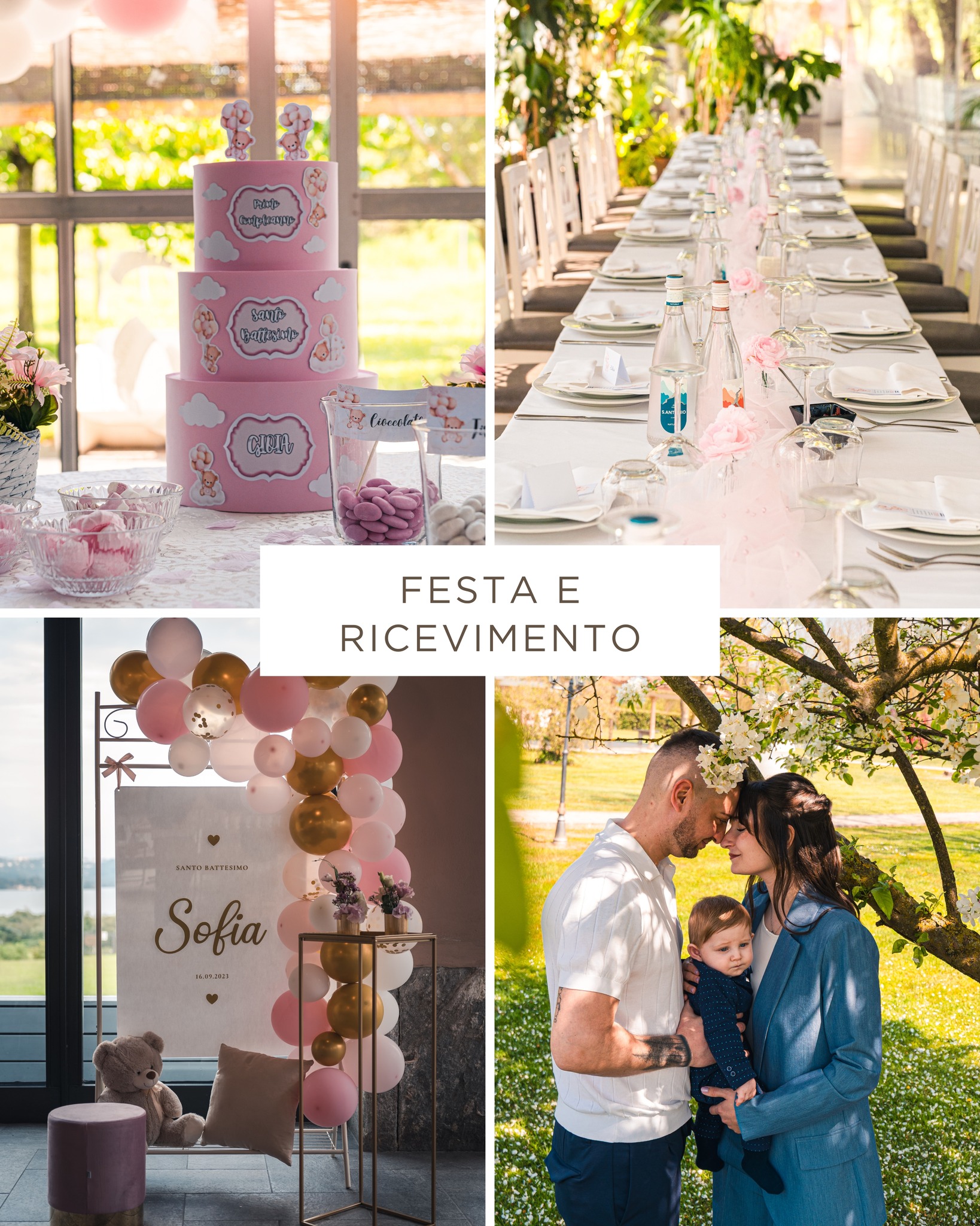 Battesimo - IL RICEVIMENTO ❤
Dopo l'emozione della cerimonia arriva il momento di festeggiare insieme.
Nel carosello vi spiego perché vale la pena raccontare anche questa parte della giornata 🎉
Se stai organizzando il battesimo del tuo bimb* contattaci!