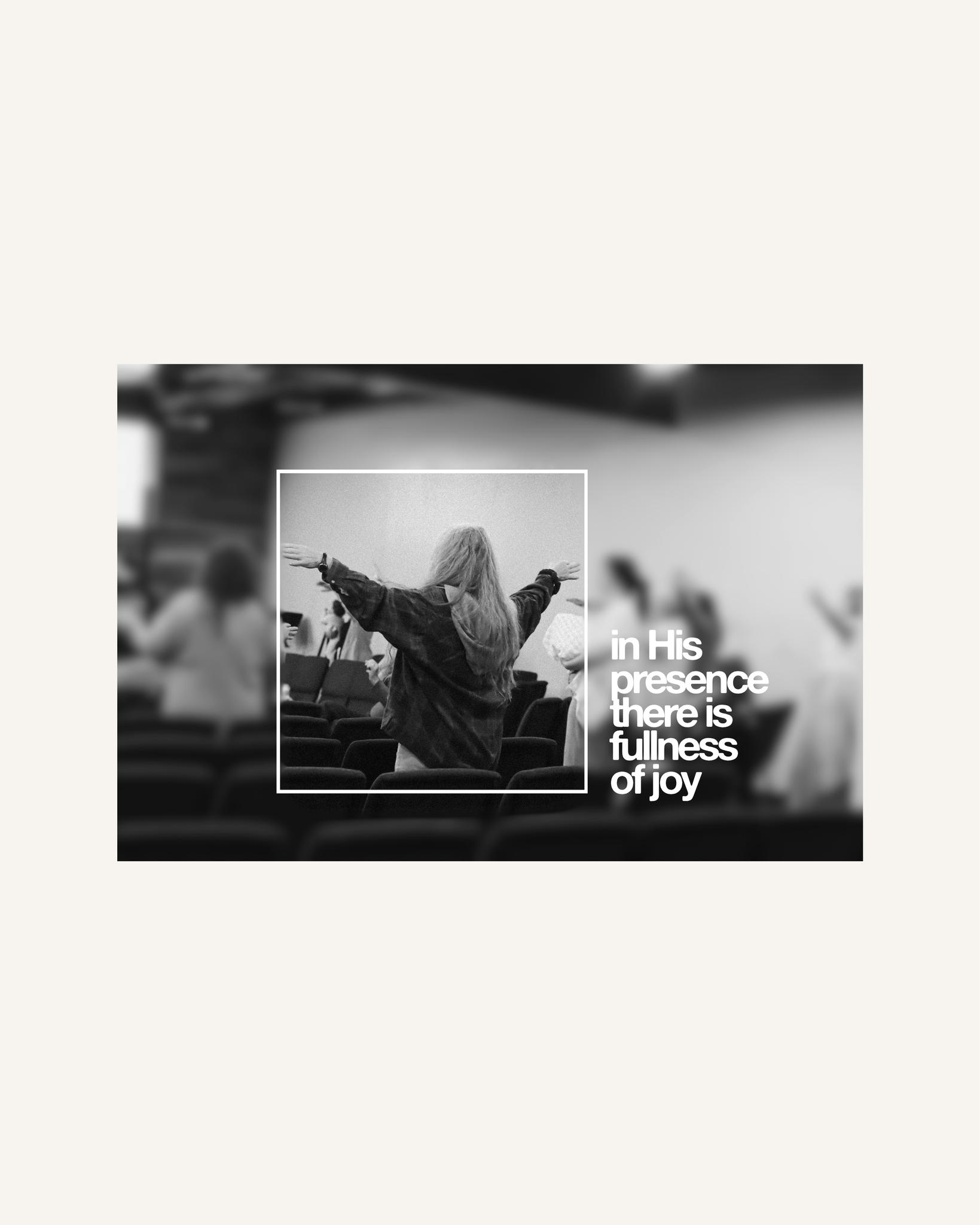 "You make known to me the path of life; in your presence there is fullness of joy; at your right hand are pleasures forevermore." Psalm 16:11
Come be in His presence with us tomorrow | 11am Worship + Message