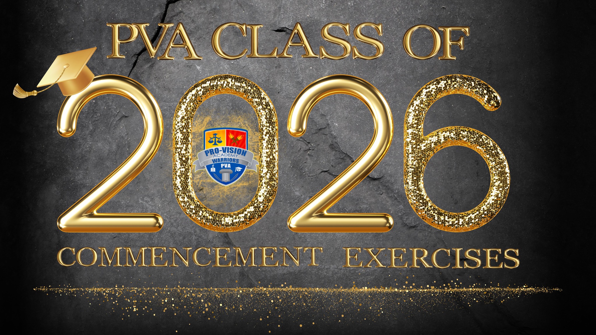 Join Us LIVE Today! ๐
If you are unable to attend the graduation ceremony in person, we invite you to watch the livestream of the Pro-Vision Academy Class of 2026 Commencement Exercises today, June 5, 2026, at 3:00 PM.
Watch as our seniors walk across the stage, receive their diplomas, and achieve a huge milestone in their lives.
Help PVA congratulate the Pro-Vision Academy Class of 2026! We are so proud of our graduates and excited to celebrate this special moment with family, friends, and the community.
Watch live here: https://youtube.com/live/ctUGX4cBOR8
#PVAProud #ClassOf2026 #GraduationDay #ProVisionAcademy #Commencement2026