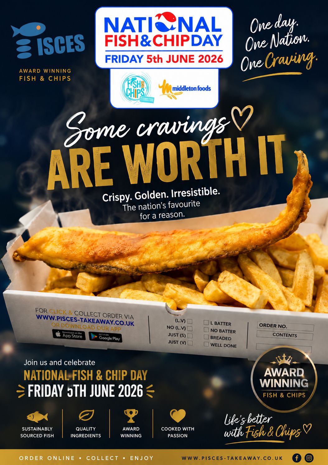 Come on... you know you want to😋
#wirral #awardwinning #localtakeaway #pisces #fishandchips #heswall #nationalfishandchipday #fishandchipfriday #fishandchipday