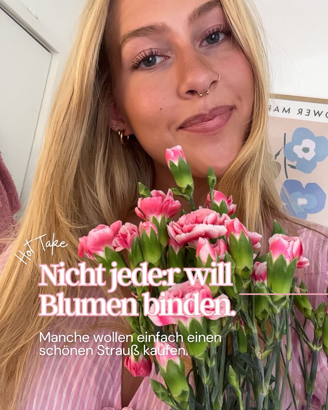 Die meisten Marken erklären das Falsche. Und wundern sich, warum niemand kauft. 🤷🏼♀️
Stell dir vor, du verkaufst Blumensträuße. 💐
Warum solltest du dann Content darüber machen, wie man selbst einen Blumenstrauß bindet?
Deine Kund:innen wollen keine Florist:innen werden. Sie wollen einen schönen Strauß kaufen.
Und genau dieser Denkfehler passiert im Marketing ständig. ☝🏼
❌ Unternehmen erklären Prozesse.
❌ Sie zeigen Fachwissen.
❌ Sie sprechen über Details ihrer Arbeit.
Während die Zielgruppe eigentlich wissen möchte:
👉🏼 Was habe ich davon?
👉🏼 Welches Problem löst das?
👉🏼 Wie fühlt sich das Ergebnis an?
Menschen kaufen selten den Prozess. Sie kaufen das Ergebnis. Deshalb die Frage für deinen nächsten Post: Sprichst du über das, was du tust? Oder über das, was deine Kund:innen erreichen wollen?
Ein kleiner Unterschied. Ein riesiger Hebel. 🤓
Kommt dir bekannt vor? Let's talk! 🙃
#gagstudio #content #contentcreation #marketing