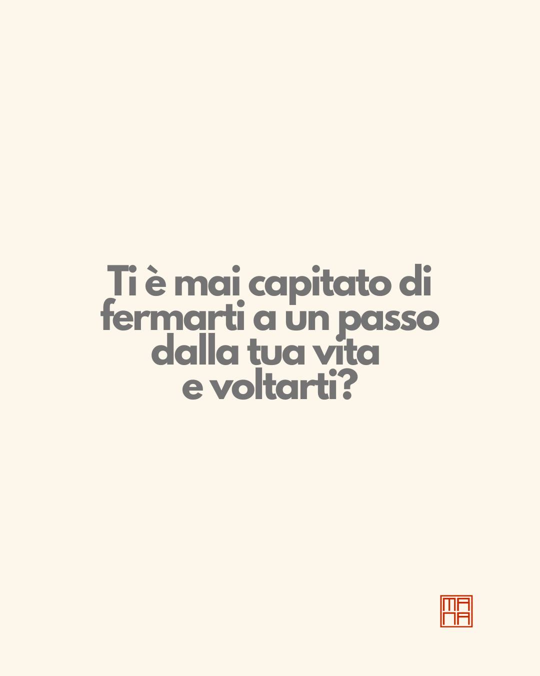 C'è un gesto che conosci bene: fermarti proprio sulla soglia e voltarti, cercare un'ultima conferma prima di andare avanti.
Lo facciamo tuttə, lo hanno fatto anche Orfeo e la moglie di Lot.
Da questa domanda antica e dall'incontro online dello scorso 26 maggio è nato *Varcare senza voltarsi*, un nuovo quaderno digitale con testi, domande da abitare, un racconto audio sui due miti e una meditazione guidata.
Esce lunedì 8 giugno al prezzo speciale di 16€ fino al 9 giugno, poi passa a 19€.
Se queste parole parlano anche di te, lo senti.