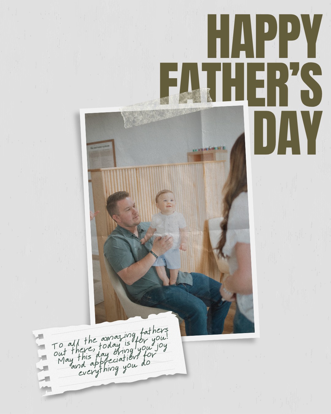 Happy Father’s Day to all the incredible dads, grandfathers, stepdads, and father figures in our Wild Bloom family! 🤎
Thank you for the piggyback rides, bedtime stories, endless encouragement, and the steady presence you bring to your families each day.
We are honored to care for so many fathers who show up for their loved ones, prioritize their family's health, and lead by example through wellness.
Today, we celebrate the strength, love, and dedication you bring to your children and families. Wishing you a day filled with appreciation, laughter, and quality time with the people who matter most.
Happy Father's Day! 🤎
.
.
.
#wildbloomchiro #gallatintn #sumnercounty #fathersday #health #wellness #family