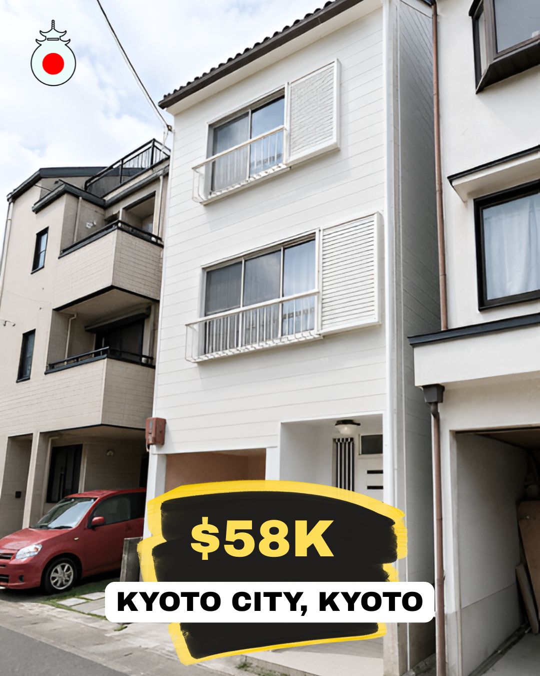For Sale: 4LDK House in Kyoto City, Kyoto Prefecture🏯
Fushimi Ward
Price: 9,300,000 円 (Approximately $58,000 USD)
Layout: 4LDK (4 rooms + Living/Dining/Kitchen)
Building Area: 100.29m²
Land Area: 41.11m²
Year Built: March 1990
Access: Yodo Station | 12 Minute Walk
For full details and personalized guidance, click the link in the bio to reach our website, or contact us directly through Instagram. We will be happy to provide all the information you need. 🔑
https://www.omoroiosaka.com/ #732 Week 92 Showcase
--------
Note:
Prices are based on exchange rates at the time of posting and may vary. Availability is not guaranteed and may change quickly.
Omoroi Osaka represents buyers and is not the listing broker. This post is for informational purposes only.
📢 Ad/Advertisement – 本投稿は広告です。Omoroi Osakaは元付業者でも宅建業者でもありません。
#KyotoRealEstate
#KyotoProperty
#KyotoHouseForSale
#KyotoCityRealEstate
#BuyPropertyInKyoto
#KyotoJapanProperty
#KyotoHomeForSale
#JapanRealEstate
#PropertyInKyoto
#kyotoliving
#omoroiosaka