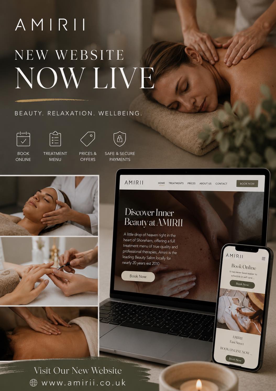 Our new website is now live!
✨ Check it out at www.amirii.co.uk ✨