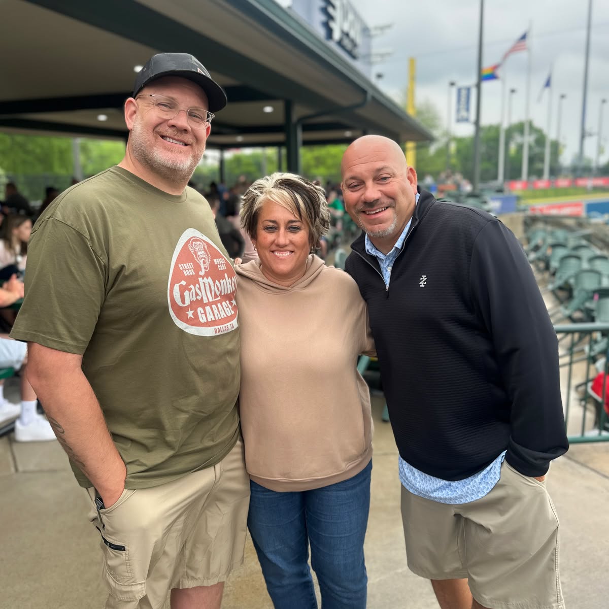 A little rain couldn't slow us down. Our team enjoyed a great night at the Loons game, and the weather cleared just in time to watch the Loons win. It was a fun evening to relax, spend time together outside of work, and enjoy some baseball.
Thanks to everyone who came out!
Loons Game | Team Bonding | Team Outing | Linx Excavation | IRD Homes