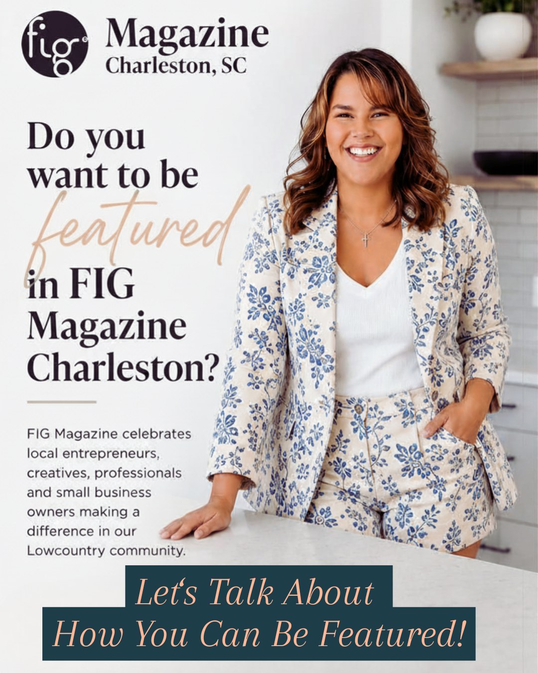 One of the greatest parts of owning a marketing agency is helping clients gain visibility in all the right places. ✨
Through a valued relationship with FIG Magazine Charleston, there are opportunities to connect local business owners, entrepreneurs, creatives, and professionals with a platform that celebrates the people making an impact in our community.
If you've ever dreamed of sharing your story, increasing your brand awareness, and being recognized alongside other incredible Lowcountry businesses, this could be your opportunity.
Marketing is about more than social media and websites—it's about building connections, creating credibility, and putting your business in front of the right audience.
Curious if your business could be a good fit for a feature? Send a DM and let's start the conversation. 🤍
#FIGMagazine #CharlestonSC #LowcountryBusiness #SmallBusinessOwner #WomenInBusiness #EntrepreneurLife
