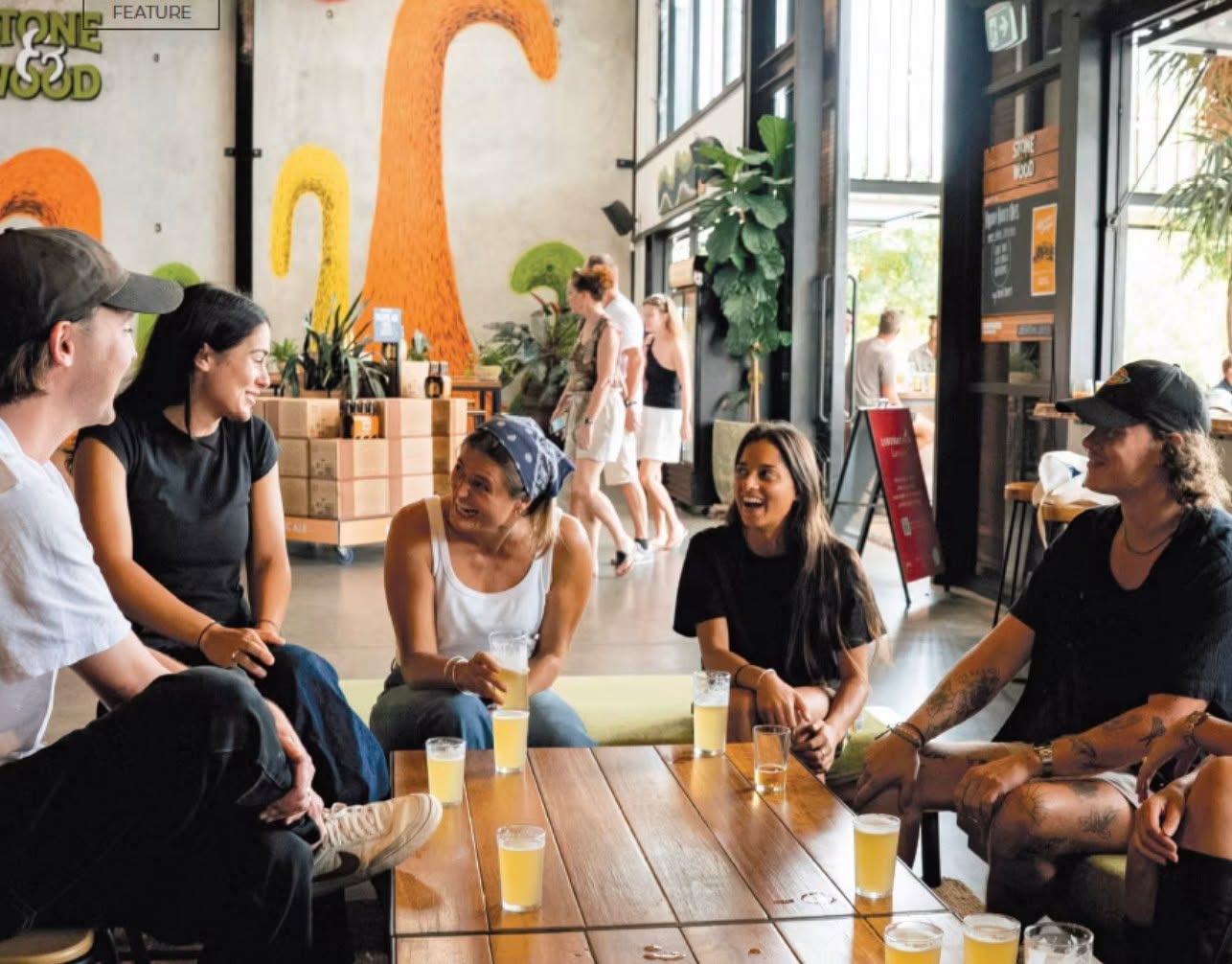 🍺 If you've driven past a hundred times without stopping — this one's for you.
There's something special about Stone & Wood Brewing Co that goes well beyond what's in the glass. In our latest issue, we sat down with venue manager Kurtis Day to find out what makes this Byron Bay landmark so much more than a brewery.
From a shed and a simple question — what does Byron Bay taste like? — to B Corp certification, $2.8 million directed to community causes, and a beloved annual festival that has raised over $100,000 for local charities. Stone & Wood has always seen itself as a village brewer. And after nearly two decades, that ethos hasn't shifted one bit.
"Our job is to hold onto that village brewery spirit. It's not just about the beer. It's about what happens around it."
👉 Read the full feature at the link in bio — and pick up your FREE copy of Locale Magazine Issue #19 at 250+ locations across the Northern Rivers and Gold Coast. Printed copies hitting the streets this week!
.
.
#LocaleMagazine #StoneAndWood #StoneAndWoodBrewery #ByronBay #NorthernRivers #VillageBrewer #CraftBeer #ByronBayLocal #NorthernRiversLife #BCorp #LocaleMedia #Issue19 #ByronBayBeer #CommunityFirst #DrinkLocal