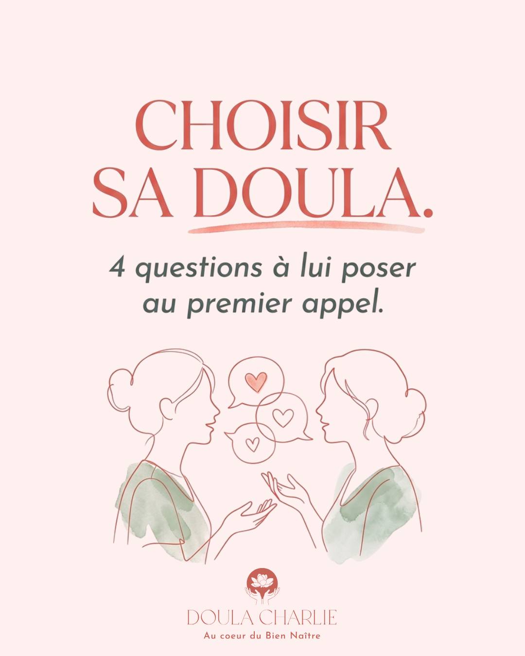 Avant de choisir une doula, tu vas vouloir la « sentir ». Mais au-delà du feeling, voici 4 questions concrètes à lui poser au premier appel 👇
1️⃣ Ta formation, c'est laquelle ? Quels organismes ?
→ La formation continue compte. Demande sans hésiter 📚
2️⃣ Comment tu travailles avec ma sage-femme (et où tu t'arrêtes) ?
→ Une doula ne se substitue JAMAIS aux pros médicaux. Si elle te dit le contraire, fuis 🏃♀️
3️⃣ Tes tarifs sont clairs ? Et la politique d'annulation ?
→ Tu as le droit d'avoir des réponses claires AVANT de t'engager 💰
4️⃣ Tu as déjà accompagné des situations comme la mienne ?
→ PMA, deuil, accouchement programmé, jumeaux... son expérience compte 🤍
Et nous deux ? Mon premier appel est gratuit — c'est exactement le moment où on se pose toutes ces questions ensemble <3
→ Lien en bio !
#choisirsadoula #doula #doulaparis #grossesse #doulacharlie