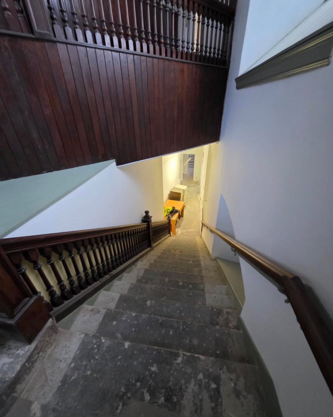 Stairwells & toilets decoration at our church project