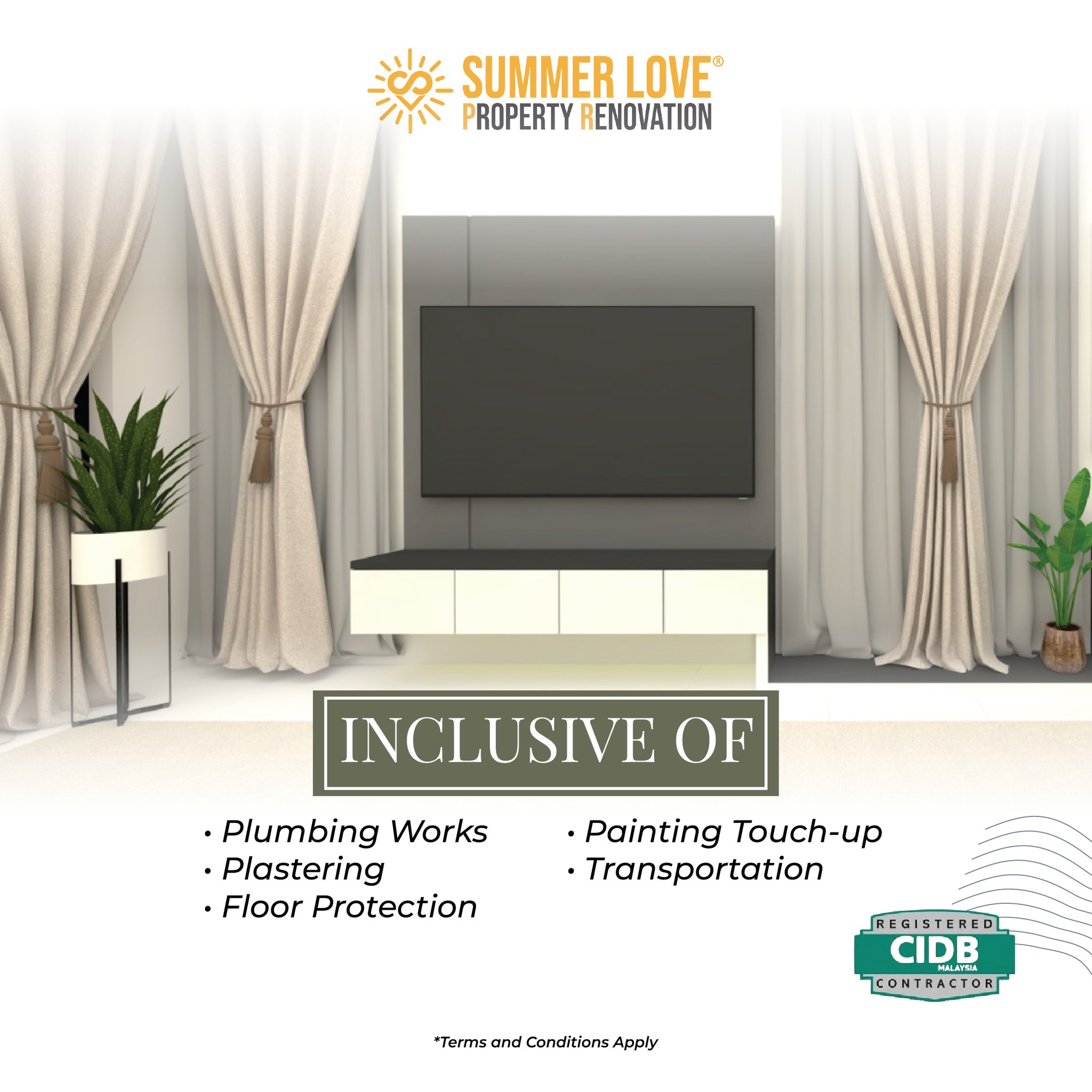 Custom-built to fit perfectly into your lifestyle & space ✨
Contact 012-2392900 for more information on Renovation packages.
#SummerLove #PropertyRenovation #HomeID #HomeDeco