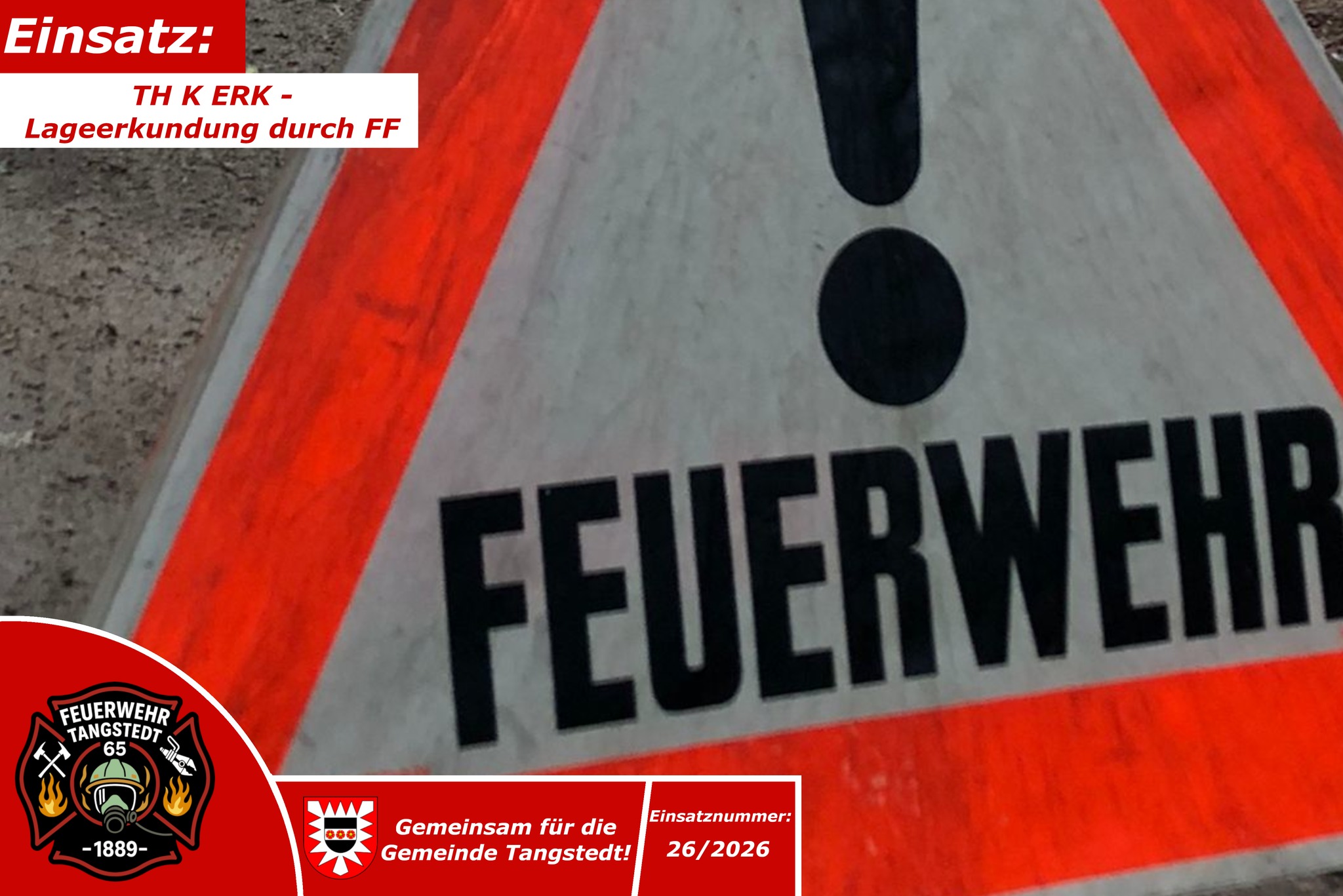 🚨 Nr. 26/2026
📆 08.06.2026, 18:52 Uhr
📟 TH K ERK - Lageerkundung durch FF
🌐 OT Tangstedt / Eichholzkoppel -> Hauptstraße
⚠Die Führungsgruppe wurde zu einer Lageerkundung alarmiert, da sich eine "unklare Spur", eventuell durch Betriebs- oder Kraftstoffe verursacht, zwischen der Eichholzkoppel und dem Harksheider Weg befinden sollte. In Abstimmung mit der Polizei waren keine weiteren Maßnahmen notwendig, sodass die Einsatzstelle nach ca. 20 Minuten der Polizei übergeben und wir wieder einrücken konnten.
Alarmierte Kräfte: FF Tangstedt, Polizei
👍🏼Like=Vielen Dank an die Einsatzkräfte🧑🏼🚒🧑🏼🚒
Alle Einsätze findest du hier:
https://www.feuerwehr-tangstedt.de/einsaetze-2026
#feuerwehr #firefighter #freiwilligefeuerwehr #ehrenamt #retterherz #blaulicht #blaulichtfamilie #fireandrescue #einsatz #alarm #atemschutz #feuer #technischehilfeleistung #einsatzfahrzeug #löschfahrzeug #notruf #instagram #insta #instagramreels #reelsinstagram #reelsofinstagram #instagramreel #reels #kreisstormarn #schleswigholstein #feuerwehr #tangstedt