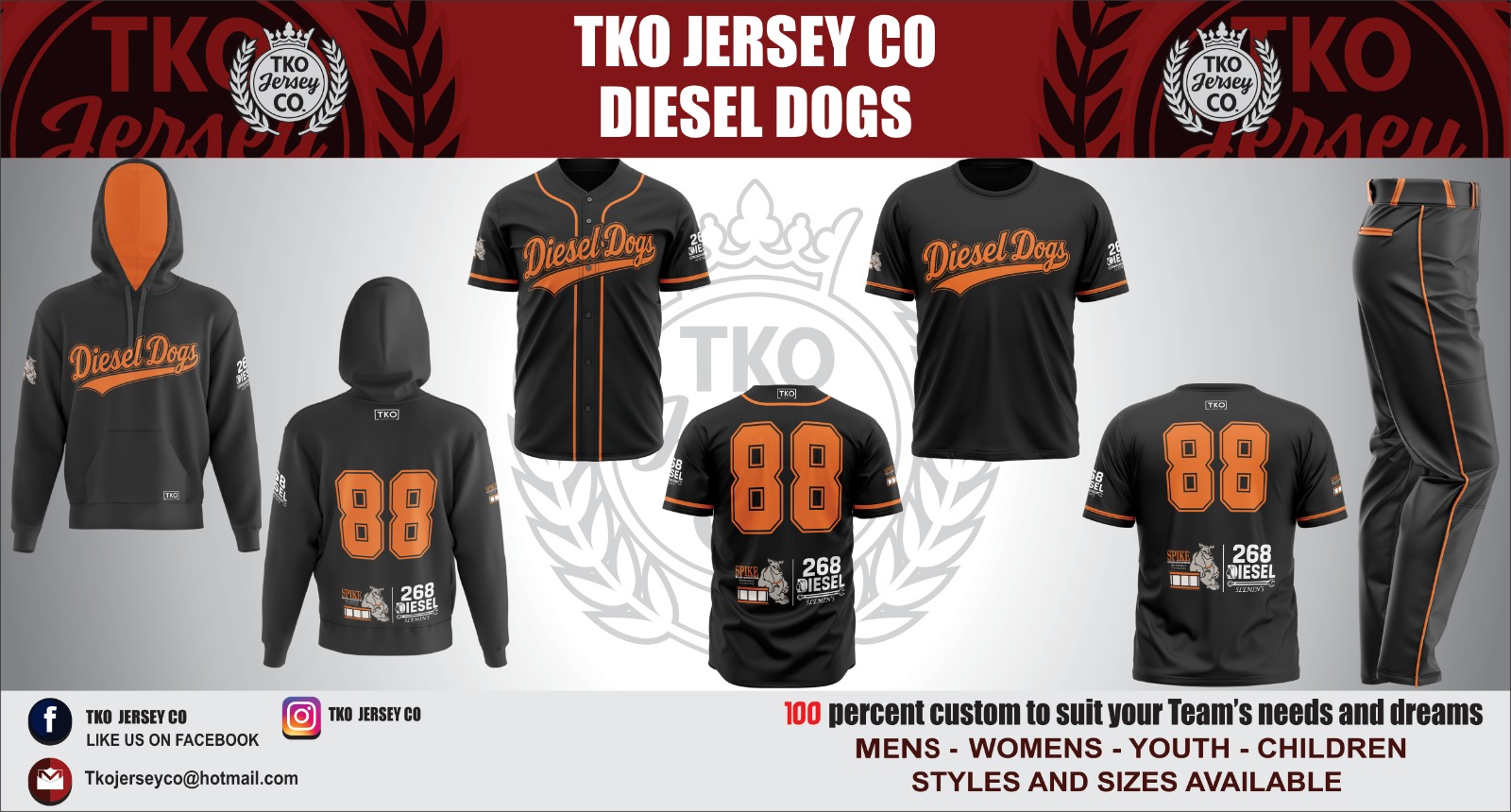 Some teams play for fun. The Diesel Dogs play like they've got a shift at 6 AM and a game at 6 PM and they're not slowing down for either one.