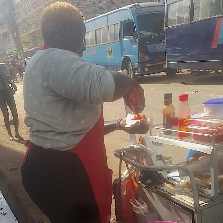 Two years ago, Cynthia Achieng used a $250 grant from Spirit in Action's Small Business Fund to open her new shop, Samosa Base. She lives in the informal settlement around Nairobi where even when life is precarious, people still enjoy a samosa snack. "Throughout the year, Cynthia's business has shown steady progress even with the tough economy," said our local coordinator Dorcas Okoti after following up with Cynthia this month. "She responded well to the market opportunities by introducing additional products - sausages and eggs - which helped increase sales and attract customers. The business has been able to help Cynthia's household of 5 have steady food and pay rent on time. Well done, Cynthia!