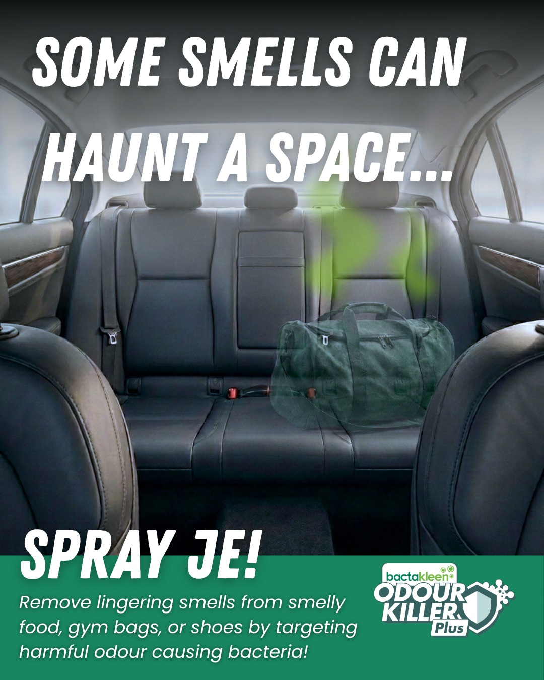 Get rid of the ghosts in your back seat~ π»
Smells can linger long after the source is gone, remove them for good with Odour Killer Plus!
Get it today at https://tr.ee/iahYOV