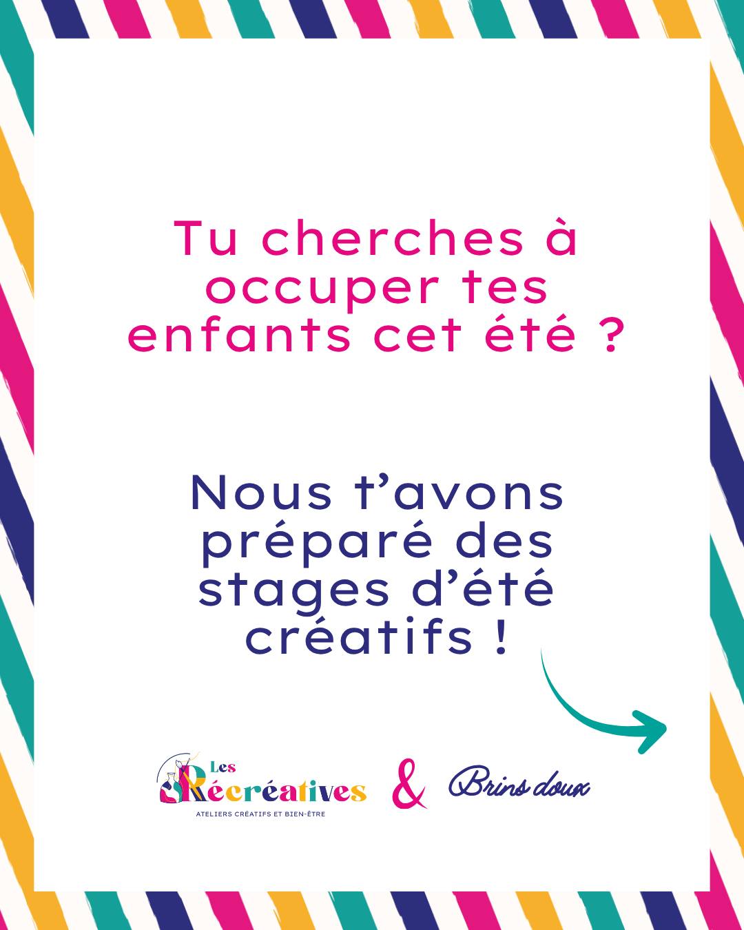 🤩Nous stages d'été mêlent loisirs créatifs et histoire de l'art !
Pour les petits de 4 à 7 ans ou les plus grands de 8 à 13 ans.
Ils vont jouer, créer, apprendre et s'amuser !
Tarif : 145€ / enfant. Tout le matériel est inclus.
Places limitées : 6 participants par session. Accompagnateurs bienvenus !
En partenariat avec Brins Doux 🥰
Mission Pop Art : du mardi 7 au jeudi 9/07 ou du mardi 28 au jeudi 30/07
Mission Egypte Antique : du mardi 21 au jeudi 23/07 ou du mardi 25 au jeudi 27/0
4/7 ans : de 9h à 12h
8/13 ans : de 14h à 17h
#stageenfantvacances #tours #activiteenfanttours #Été2026 #activitécréative