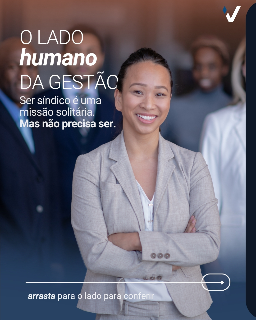 Queremos olhar para além do cargo.
Coordenar um condomínio exige sensibilidade, paciência e uma entrega silenciosa que nem sempre todos veem.
A VIP’S tem orgulho de caminhar lado a lado com quem transforma desafios em soluções diárias. Parabéns a todos os síndicos pelo comprometimento.
VIP’S 25 anos – Porque viver bem começa com uma boa gestão.
#gestaocondominial #lideranca #vipscondominioss
