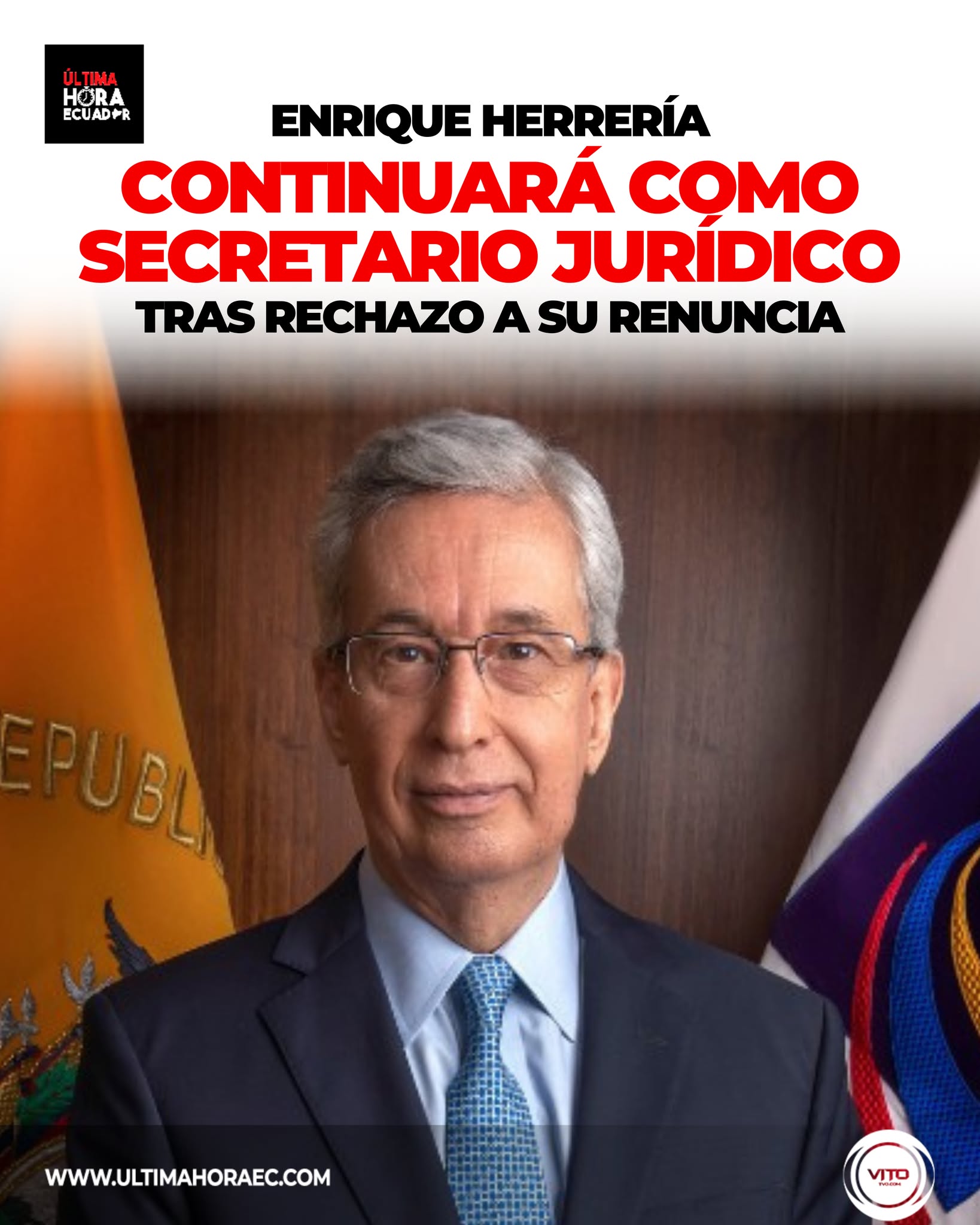 El presidente de la República, Daniel Noboa, no aceptó la...