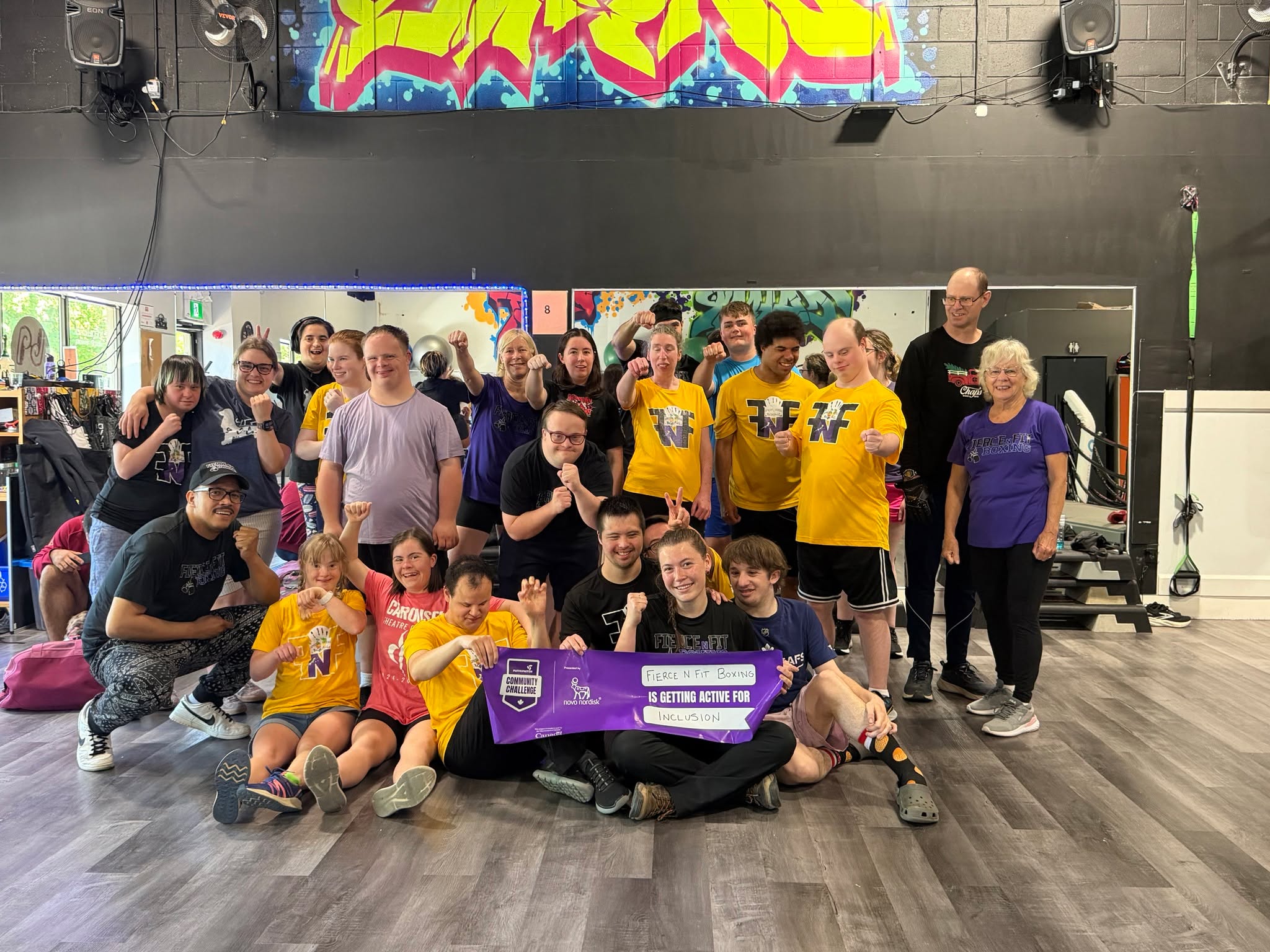 This class had focus, movement, and plenty of proud moments.
Every round is another opportunity for athletes to build confidence and feel successful. At Fierce N Fit, success looks different for everyone, and every effort is worth celebrating.
#fiercenfitboxing #specialneedsboxing #aplaceforall #ParticipACTIONCommunityChallenge #AdaptiveBoxing #InclusiveFitness
