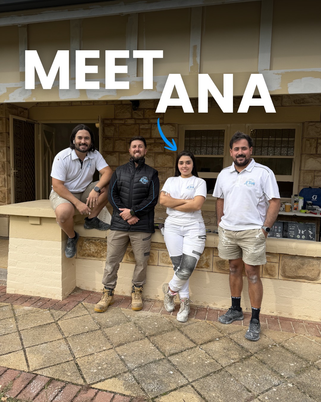 We’re excited to welcome Ana to the A Team Painting family!
She brings great energy, a positive attitude and a strong work ethic to the team, and we’re really looking forward to having her on board.
It’s always a great feeling to see our team grow with good people, and we’re proud to have Ana joining us :)