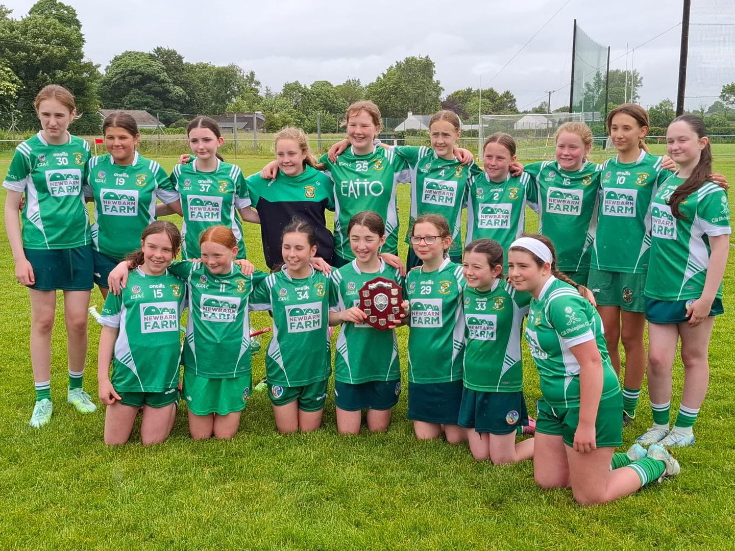 What a weekend for our U13 Camogs as all three teams reached… And Won… their respective finals! It’s a fantastic achievement for the girls and for their coaches. Comhghairdeas a chailíní!
Every training session, every match, and every effort along the way led to this special day. The determination, skill, and team spirit shown by the girls throughout the competition were outstanding.
Míle buíochas le Newbarn Farm agus All Round Roofing for their support of our girls.