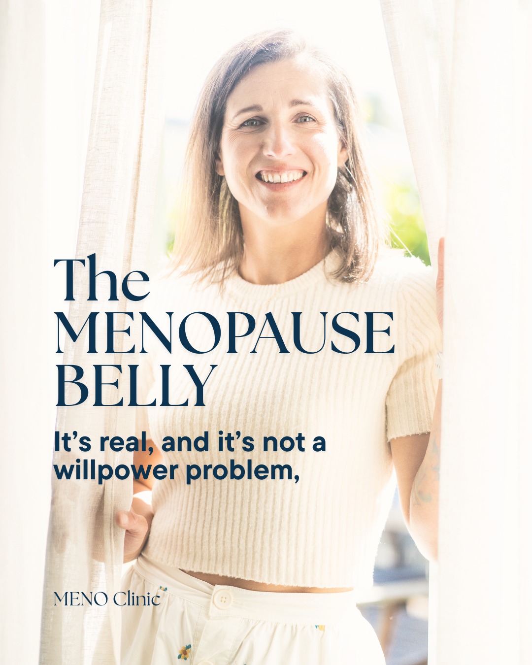 "I gained 5kg in 2 months out of nowhere"
"Nothing I tried works and I keep gaing weight"
---words of every woman crossing the door of my practice.
But also -> "Wow, I have already lost 2 kg, and I am not even trying"
"8kg down in 4 months after giving up dieting, how is that even possible?"
"My body feels happy, I am happy...
The Menopause Belly is not a lack of willpower; it's a predictable state of yoru body adjusting to hormonal changes that comes as early as the late 30s or early 40s.
The more you push - the worse your symptoms will get
It's time to change approach and do what helps your body adjust to hormonal changes, increase metabolism, protect brain, muscles, heart and bones,...
And will make yoru life enjoyable and healthy.
If menopause is leaving you frustrated and confused, book a complimentary chat with Vera at Meno Clinic to see how we can help you.
www.menoclinicnz.com