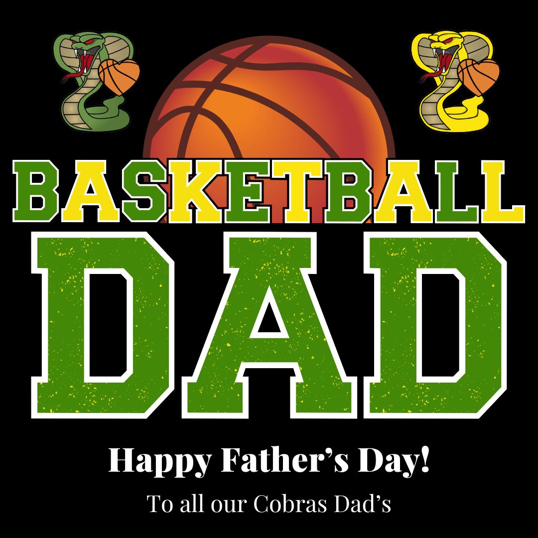 🏀💛 Happy Father’s Day from the Cobras! 💚🏀
A big thank you to all the dads, father figures, and supporters who are part of our Cobras family. Whether you're driving to games, helping behind the scenes, or cheering from the sidelines, your support helps make our club what it is.
From all our players and coaches, thank you for everything you do. We hope you have a fantastic Father's Day. 💛💚
#CobrasFamily #FathersDay #ThankYou