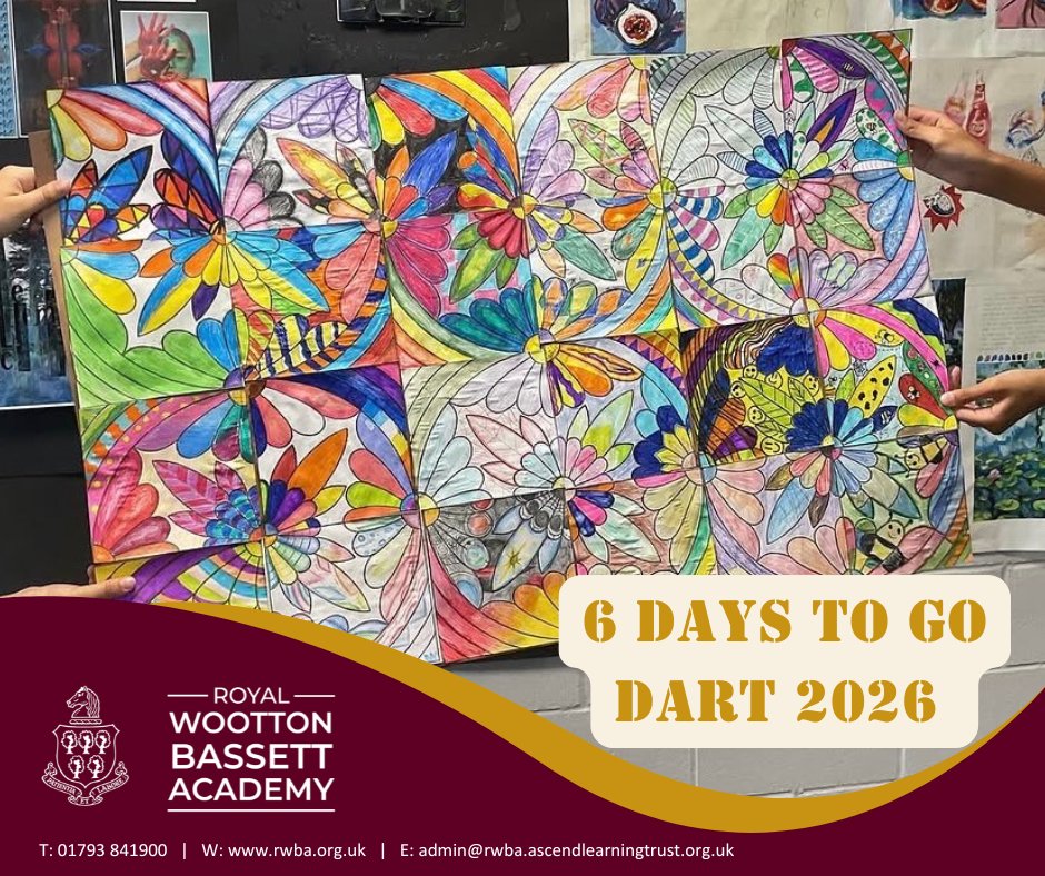Our first ever DART Show is only six days away! π₯³
Join us next Monday 13th July from 5pm for an exciting showcase of our students' incredible work, featuring an Art, Photography, 3D Design and Graphics exhibition, and a Music Recital. πΆπΌπΈ
From 6.30pm - 8pm, we'll be celebrating excellence across the faculty at our Awards Evening.
General admission tickets are available now via Eventbright! π
We look forward to welcoming you as we celebrate the achievements, creativity and talent of our fantastic students across the DART faculty.
#DARTShow #StudentSuccess #ArtExhibition #Photography #Graphics #3DDesign #MusicRecital #AwardsEvening #CreativeArts #RWBA