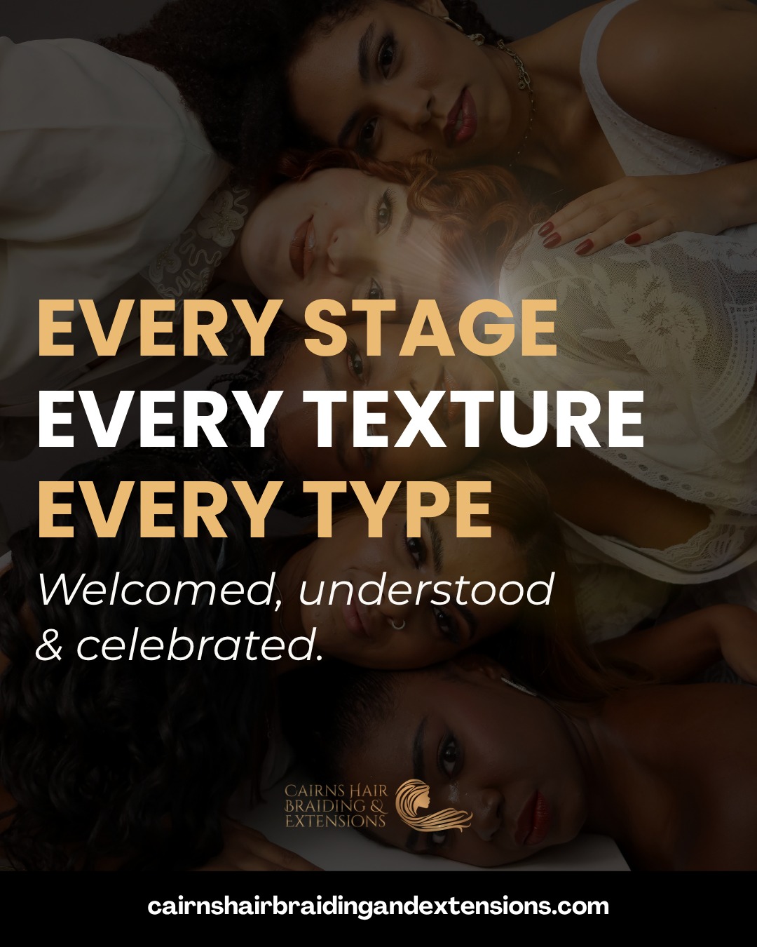 Every stage, type and texture. Welcomed in, celebrated, and treated the right way - every single time. That's the core of what we do here.
Straight, wavy, curly, coily, fine, thick, natural, chemically treated, colour-damaged, growing out, starting fresh. We've got you.
We have internationally trained and experienced hair specialists who work with every texture that walks through our door, and we bring the same level of care, skill, and intention to every single one.
Great hair should not be reserved for certain hair types, it's for every crown.
Come and see us inside the Crown Collective, Cairns City. Australia's First TRULY INCLUSIVE Hair Salon.
🔗 Link in bio to book
#AllHairTypes #EveryTexture #CairnsHairBraidingandExtensions #textureinclusivesalon #hairexperts #CrownCollectiveAu #CairnsHair #InclusiveBeauty #EveryCrown