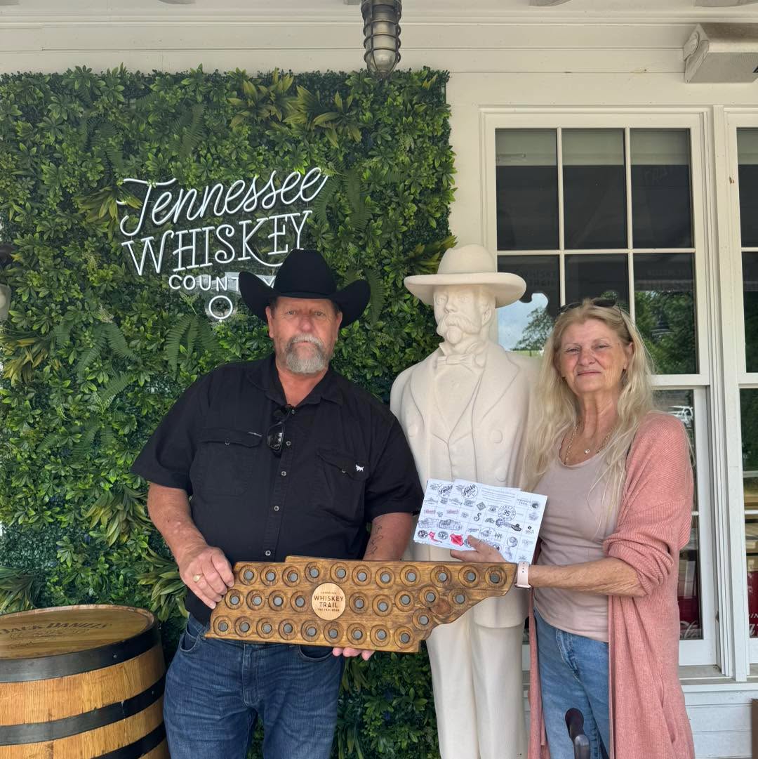 Came all the way from Australia to complete their passport in 8 days! They have one stop left and they are getting it done today!
We love to see it 🇦🇺 🥃
#WhiskeyTrail #TNWhiskeyTrail #TnWhiskeyTrailHead #LynchburgTN #Tennessee #TNVacation