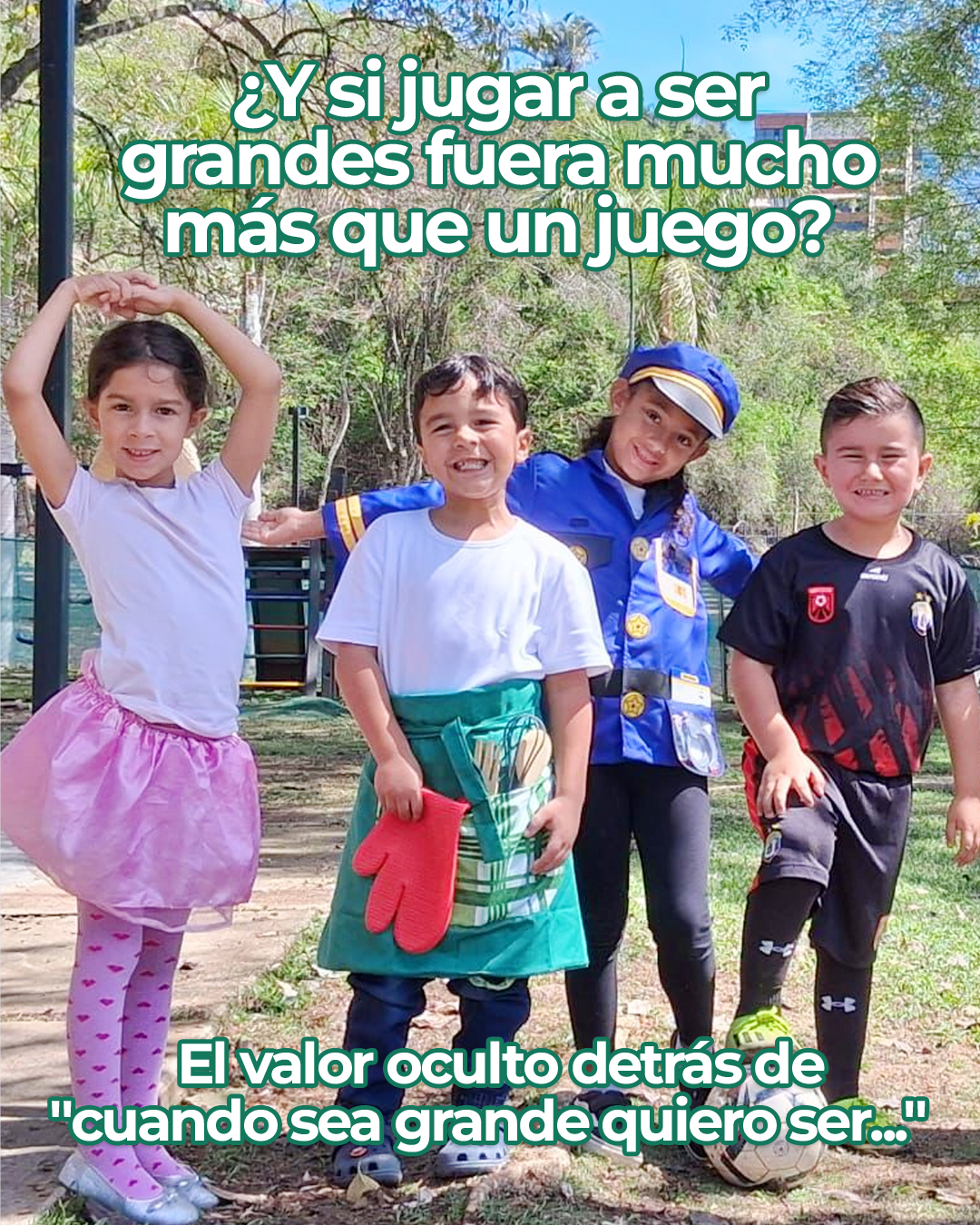 ¿Recuerdas qué querías ser cuando fueras grande? 💭✨
Para los niños, explorar el mundo de las profesiones y los oficios es una aventura fantástica que va mucho más allá de elegir un trabajo futuro.
👇 ¡Cuéntanos en los comentarios cuál es la profesión favorita de tu pequeño en este momento! Nos encanta leer sus grandes ideas.