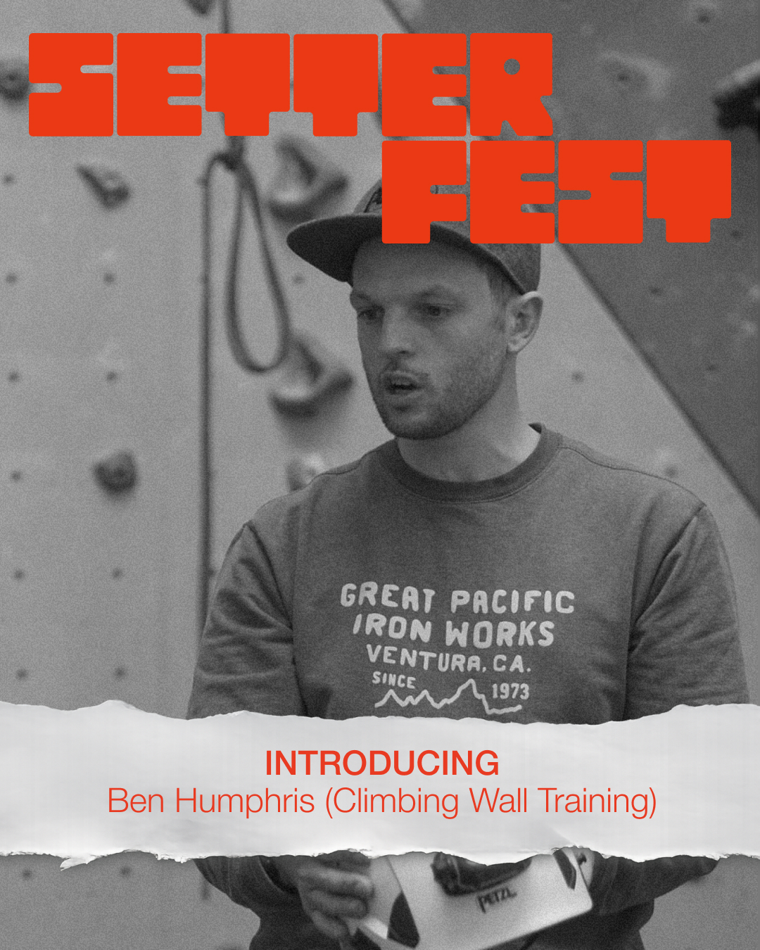 INTRODUCING: BEN HUMPHRIS
@climbingwall_training
Ben Humphris will be joining us at Setter Fest for his Demonstration...
Hold Destruction: Testing the Limits of Modern Climbing Holds
Modern climbing holds are designed to take a huge amount of abuse — but what actually happens when you push them to failure?
In this live demo, Ben will be testing, breaking and inspecting different types of climbing holds to explore how they fail, what that means for safety, and what setters, wall operators and hold buyers should understand when choosing, using and maintaining holds.
Ben has spent years working across climbing wall training, safety and inspection, and brings a practical, hands-on approach to understanding the equipment we use every day.
We partnered with him to create our Route Setting Essentials online course and couldn't think of anyone better to bring this Demo to Setter Fest. Expect drills, load tests, broken holds, and a closer look at the materials behind modern route setting.
25–26 June
@mileendclimbing London
Tickets in bio.
#SetterFest #RouteSetting #ClimbingHolds #ClimbingWallTraining #ClimbingSafety #ClimbingWall #Bouldering #ImpactRouteSetting