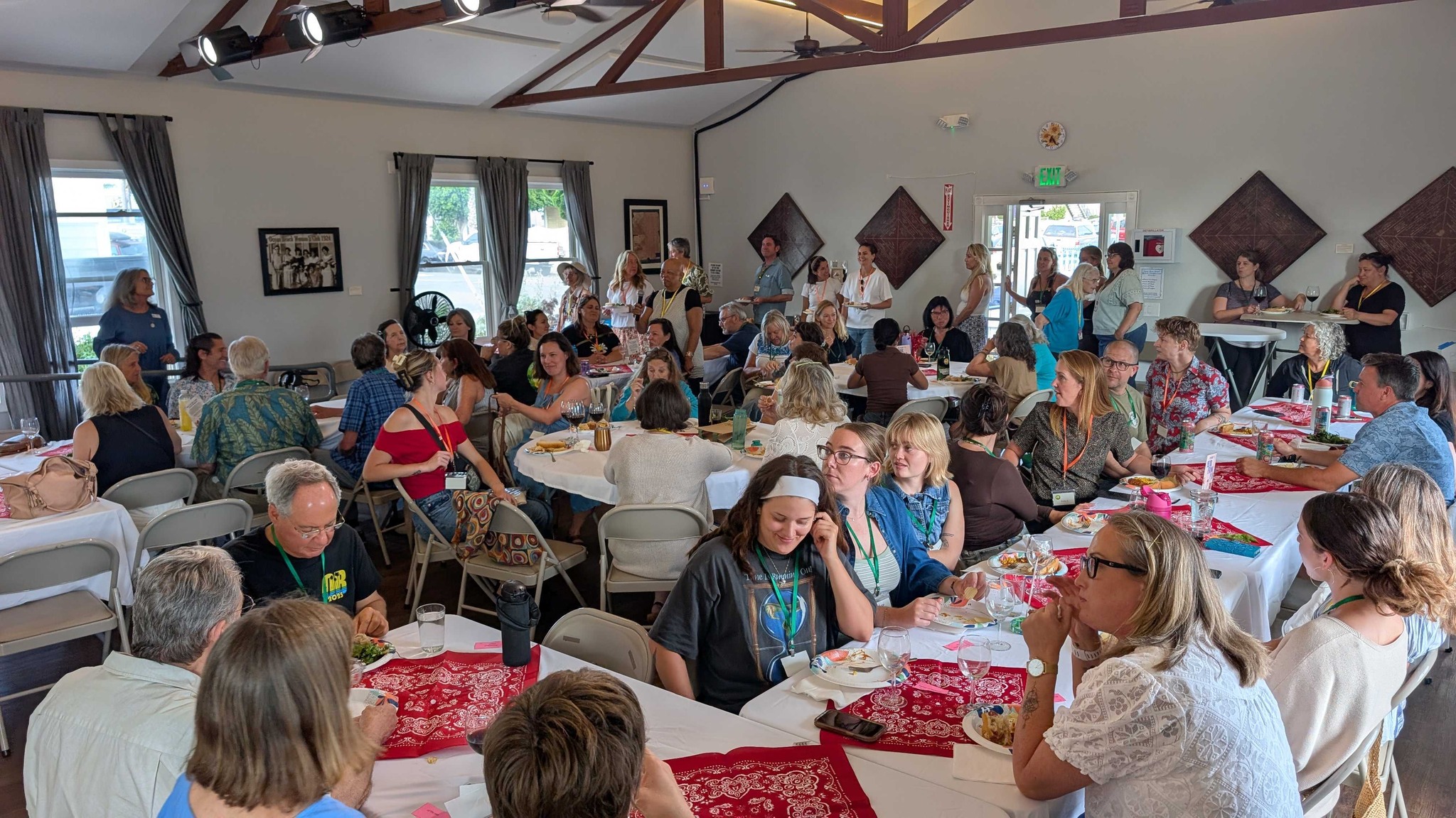 We are so proud of the community we've created inside and out of the OB Woman's Club. No surprise it was a packed house for our June monthly meeting where we celebrated our Men's Auxiliary and Lifetime Members. More pics to follow 😍