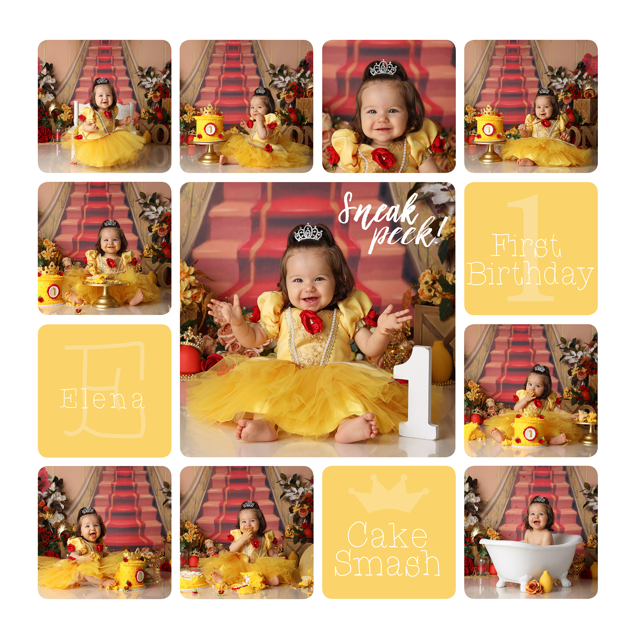 Beauty and the Beast Cake Smash sessions always bring a little bit of magic, but Elena took this one to a whole new level. 👑🌹✨
Elena absolutely ruled her Beauty and the Beast Cake Smash, and honestly, the rest of us were just lucky to be invited to the coronation. 👑✨
Dressed in her beautiful yellow gown and sparkling tiara, she sat proudly in front of the grand castle staircase, surrounded by red roses, golden details and enough royal décor to make the entire kingdom jealous. ❤️💛
From the moment she arrived, Elena was all smiles. Tiny hands waving, little feet kicking and that cheeky grin lighting up every corner of the studio. 📸🥰
And while the castle looked impressive, Elena managed to completely outshine it. Not an easy achievement when you're competing with a giant staircase, hundreds of roses and enough gold décor to fund a small royal treasury. 😂👑
#cakesmashphotographymelbourne #beautyandthebeastcakesmash #firstbirthdayphotography #babyphotographymelbourne #clydephotographer #cranbournephotographer #berwickphotographer #officerphotographer #pakenhamphotographer #langwarrinphotographer #melbournecakesmashphotographer #firstbirthdayphotoshoot
Melbourne’s Leading Newborn, Baby and Cake Smash Photographer – Book Early!
www.alanataylorphotography.com.au
Gorgeous Cake by @Procrastibakery & Eatery
https://www.facebook.com/profile.php?id=61558649999526
- Newborn Photography Melbourne
- Smash Cake Photography Melbourne
- Newborn Photographer Melbourne
- First Birthday Cake Smash Photos Melbourne
- Cake Smash Photography Near Me
- Cake Smash Photos Melbourne
- Newborn Photography Near Me
- Newborn Baby Photographer Melbourne
- Cake Smash Photographer Melbourne
- Affordable Newborn Photography Melbourne