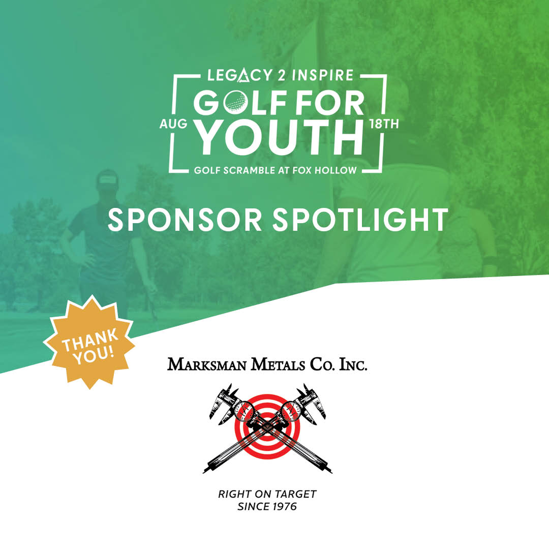 THANK YOU to Marksman Metals for being a sponsor at Golf for Youth fundraiser!
Community partners like Marksman Metals help make it possible for Legacy 2 Inspire to continue connecting with youth through building together and creating spaces where students feel seen, valued, and empowered.
Golf for Youth supports our programs for the 2026–2027 school year and helps us continue showing up weekly for youth across our communities.
Interested in becoming a sponsor and making an impact alongside us? We’d love to partner with more businesses and community supporters!
🔗 See link in bio to become a sponsor!