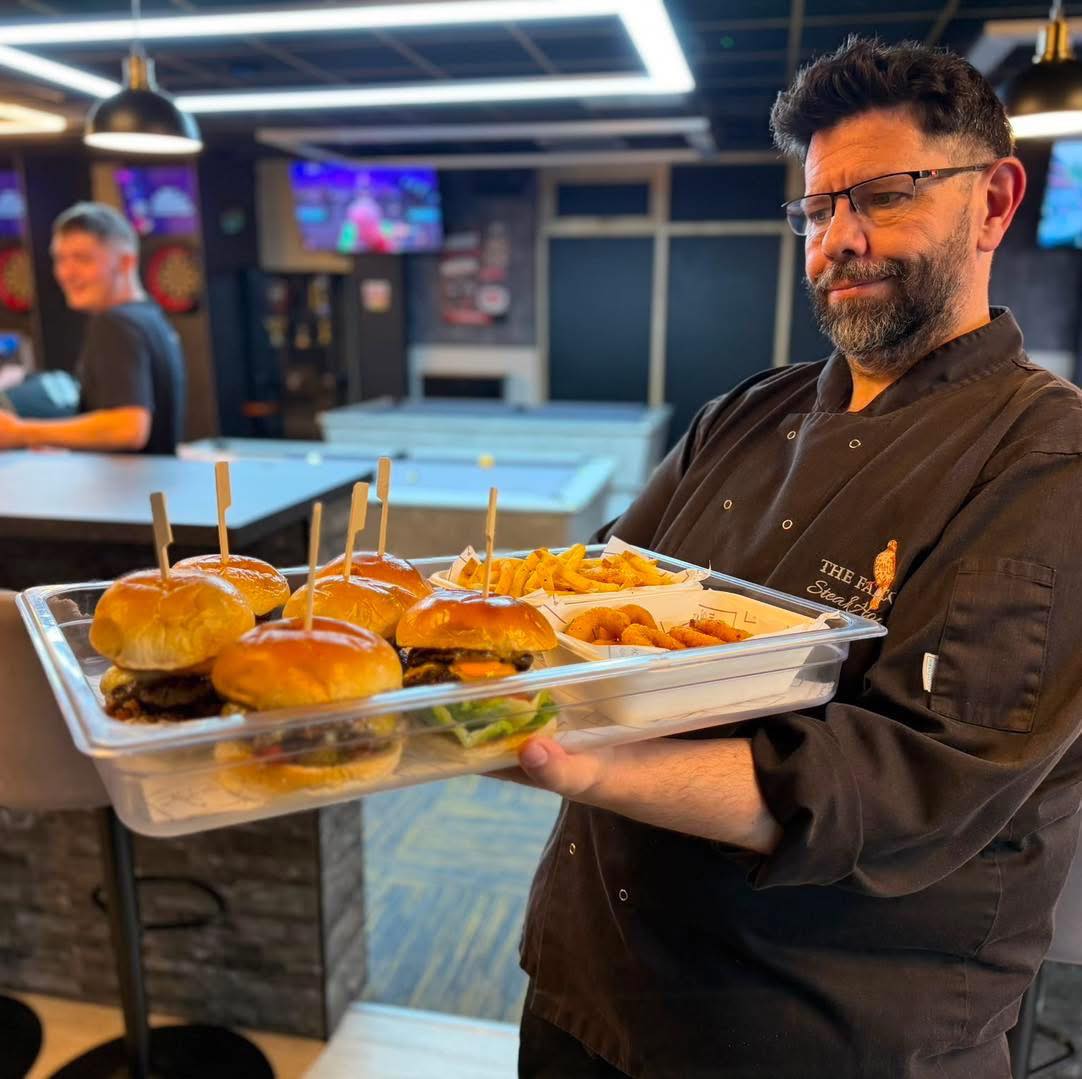 You've done the tomahawk challenge at The Falcon Steakhouse now can you smash the burger challenge at Maxi Lounge?
🍔🏆 THINK YOU’VE GOT WHAT IT TAKES? 🏆🍔
Introducing The Big Break Challenge at Maxi Lounge.
We’ve taken every burger on our menu and put them together into one ridiculous challenge. Six burgers. Fries. Onion rings. One hour.
The question is simple…
Can you break it?
🔥 THE BIG BREAK 🔥
🍔 One of each of our SIX signature burgers
🍟 One portion of fries
🧅 One portion of onion rings
⏱️ 60 minutes
💷 Entry Fee: £50
Complete the challenge and you’ll receive:
✅ Your £50 entry fee refunded
✅ Your photo on our Wall of Champions
✅ A £20 Maxi Lounge drinks voucher
✅ Eternal bragging rights
Think it sounds easy?
That’s over 2½kg of food standing between you and glory. 😳
📸 Every challenger must agree to photos and video content.
📺 Challenges may be streamed live on our social media channels.
📅 Only ONE challenge slot at 7pm is available per evening.
💳 Pre-booking and payment required.
Can you get on our Wall of Champions?
Tag someone who talks a big game but probably couldn’t finish it… 👇😂
Pool • Snooker • Darts • Bar • Kitchen
🍔 Kitchen by The Falcon Steakhouse
Serving 12–2 & 6–9 Monday-Friday
& 12-9 on weekends
📍 39 South Parade, Yate Shopping Centre, BS37 4BB
#TheBigBreak #FoodChallenge #BurgerChallenge #MaxiLounge #Yate #FalconSteakhouse #EatLocal #ChallengeAccepted #WallOfChampions #BurgerLovers