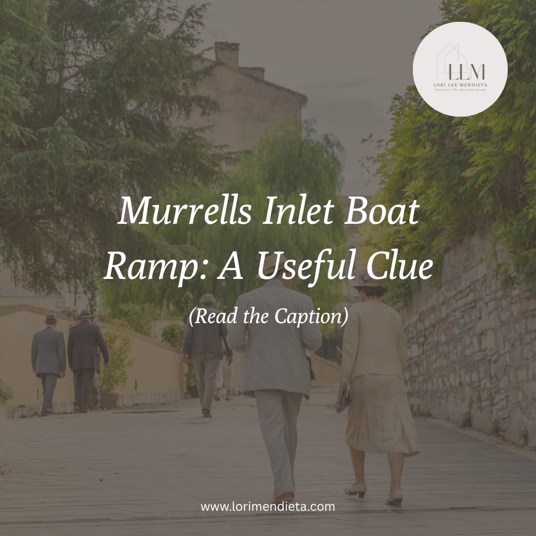 One of the most useful things buyers can do is observe how a community functions, not just how it photographs.
The Murrells Inlet boat ramp is a good example.
Where buyers are often surprised is how much local infrastructure influences daily life. A boat ramp is not just a place to launch a boat. It can reveal how residents spend their weekends, how seasonal traffic patterns develop, and how important water access is to the surrounding neighborhoods.
In practice, this usually shows up when buyers start comparing two areas that look similar on paper. One community may offer quick access to the water and a lifestyle built around boating, fishing, and waterfront recreation. Another may provide a quieter setting with less activity and fewer moving parts to consider.
Neither is better. It's a trade-off.
For some buyers, proximity to a boat ramp creates flexibility and makes it easier to enjoy the water without dedicating an entire day to logistics. For others, a little more distance may align better with their preference for predictability and lower day-to-day activity nearby.
A helpful question to ask yourself is this:
How do I realistically see myself spending my time here five years from now?
That answer often provides more clarity than any property feature list.
If you're comparing different areas of Murrells Inlet and want help thinking through the trade-offs, I'm always happy to share what I've observed locally.
#MurrellsInlet #GrandStrandRealEstate #MyrtleBeachArea #SouthCarolinaRealEstate #BuyerEducation #WaterfrontLiving #MurrellsInletLife #CoastalSouthCarolina #HomeBuyingTips #LoriLeeMendieta