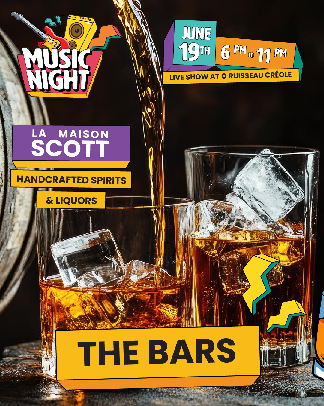 🍺 Raise a glass to Music Day! 🎶
Discover some of Mauritius' finest local flavours while enjoying an evening of live music at Ruisseau Créole!
✨ La Maison Scott – handcrafted spirits and refined local creations
✨ Rhumerie de Chamarel – iconic Mauritian rums, rich in character and tradition 🥃
✨ Flying Dodo Brewing Company – bold, refreshing craft beers brewed right here in Mauritius 🍺
Cheers to Music Day! 🥂✨
📍 Join us at Ruisseau Créole for a night of great music, local flavours and good vibes
@lamaisonscott
@flyingdodobrewery