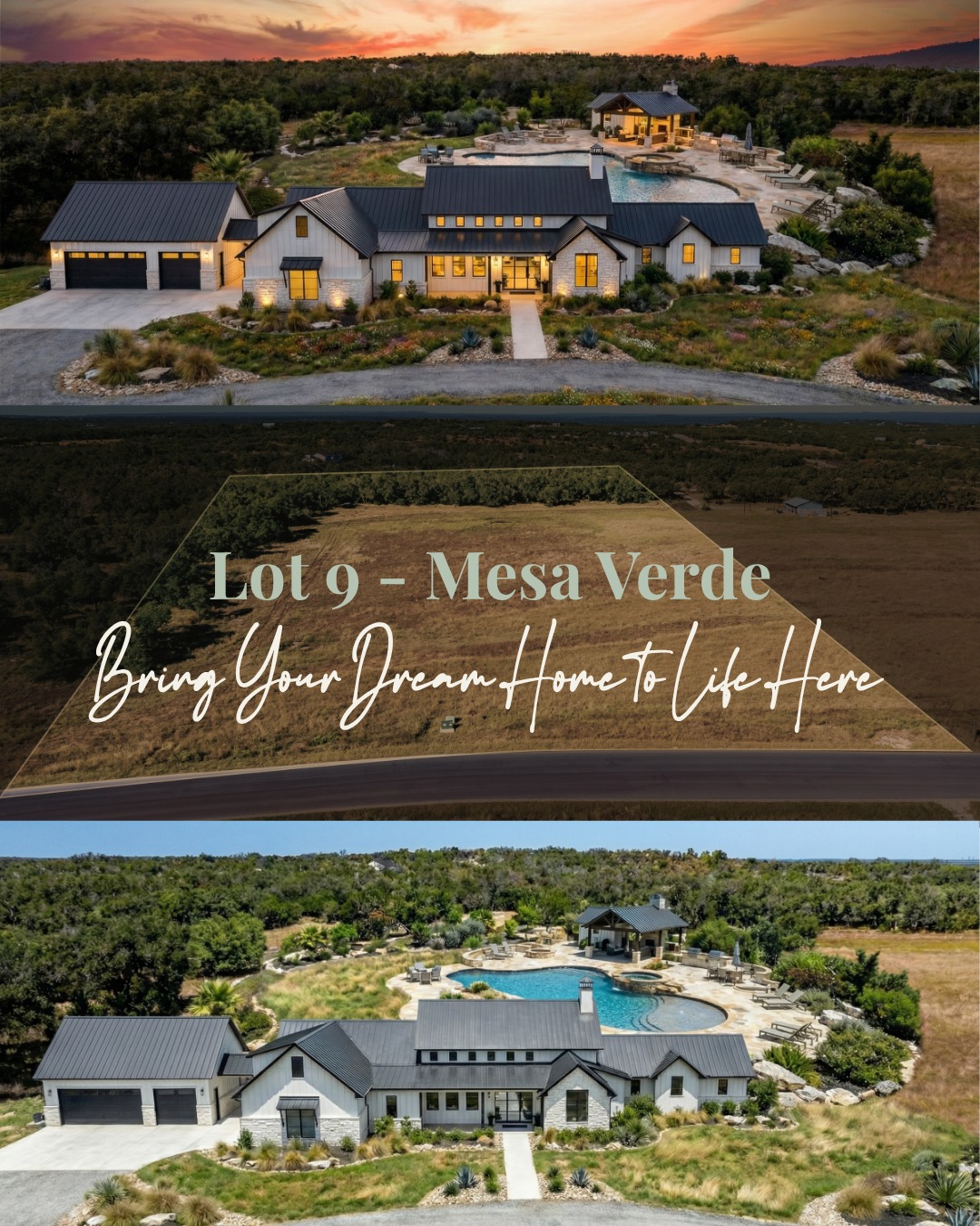 Oak trees. Open sky. 6.13 acres waiting for something great.
Lot 9 at Mesa Verde Ranch on W. Fitzhugh Rd. This is the one people drive by and dream about.
Level acreage. Beautiful surroundings. The freedom to build exactly what you want in one of Dripping Springs' most sought-after communities.
✔️ Wildlife exempt
✔️ 50+ oak trees
✔️ Fiber + underground utilities
✔️ Dark sky nights
✔️ DSISD schools
✔️ Minutes from Dripping Springs, wineries, and the Fitzhugh corridor
$699K. Plans available through Dumbeck Custom Homes or bring your own builder.
DM me or call for a private tour.
Jenn Salladay | Broker Associate
Christie's International Real Estate Lone Star
512.818.6146
#LotForSale #MesaVerde #DrippingSpringsRealEstate #HillCountryLand #TexasAcreage #LuxuryLand #BuildYourDream #jennsalladay