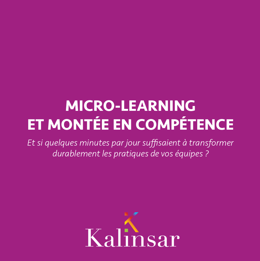 Face à l'accélération des changements, développer les compétences ne peut plus se limiter à quelques formations ponctuelles par an.
Le micro-learning offre une réponse simple et efficace : intégrer l'apprentissage au quotidien plutôt que de l'ajouter à l'agenda.
À condition de l'inscrire dans une démarche plus globale associant formation, coaching, expérimentation et intelli#cultureentreprise
#kalinsar #Formation #Leadership #Management #Coaching #LearningAndDevelopment #Engagement #RessourcesHumaines #CultureEntreprise