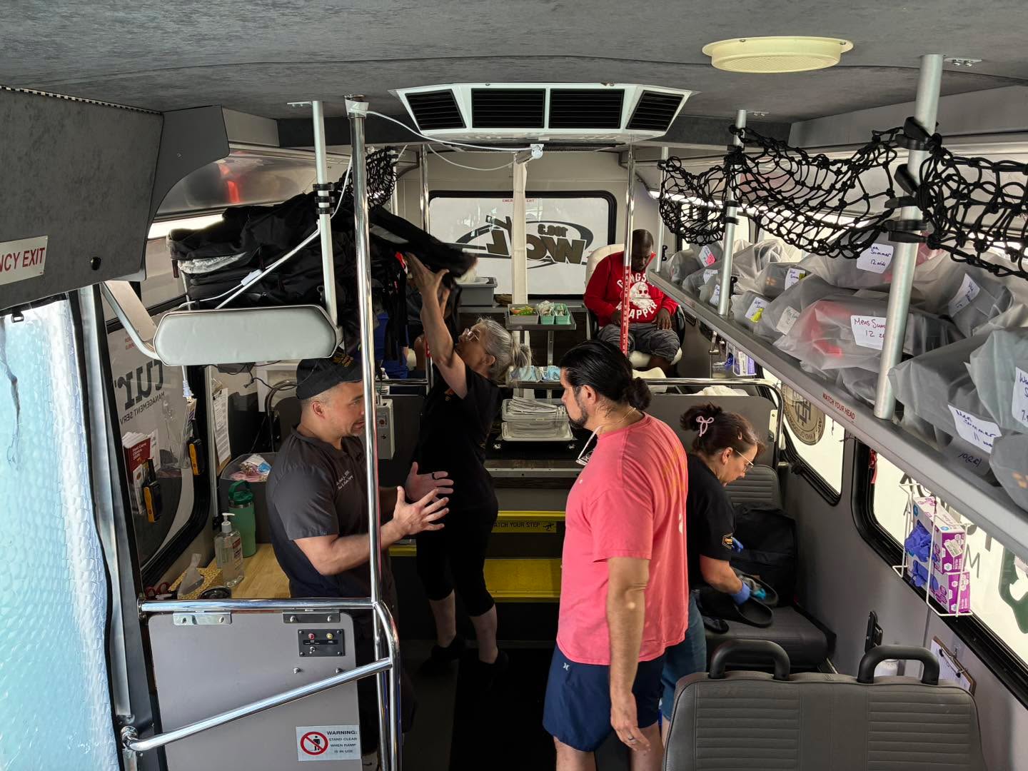 What a great way to spend a Saturday morning!
A big thank you to today’s team of Duane, Tom, Penny, Jody, and Liz…many soles (and many souls) got the love and care they deserved!