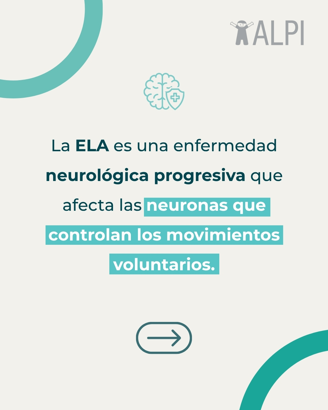 💙 Cada persona con ELA atraviesa un recorrido diferente.
La información, el acompañamiento y el abordaje interdisciplinario son fundamentales para acompañar cada etapa de la enfermedad.
En ALPI trabajamos junto a personas con enfermedades neurológicas, brindando rehabilitación y atención integral según las necesidades de cada paciente.
📍 Soler 3945, CABA
📞 (011) 4839-7700
📲 113-332-9926
📧 turnos@alpi.org.ar
#ELA #EsclerosisLateralAmiotrófica #DíaMundialDeLaELA #Neurología #Rehabilitación #ALPI