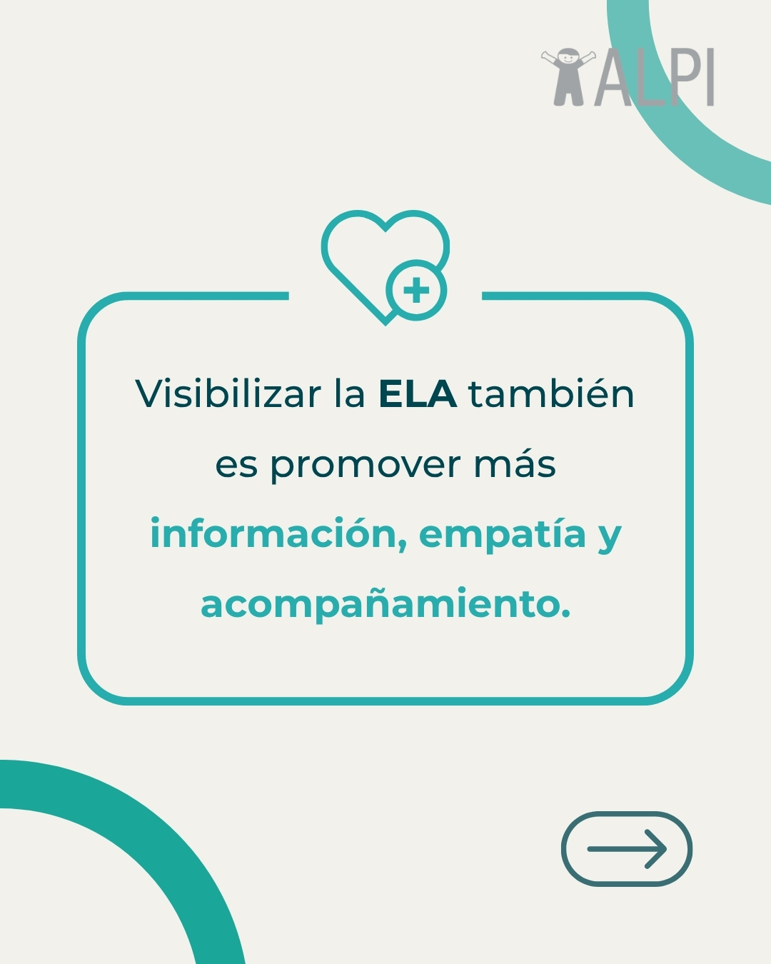 💙 Cada persona con ELA atraviesa un recorrido diferente.
La información, el acompañamiento y el abordaje interdisciplinario son fundamentales para acompañar cada etapa de la enfermedad.
En ALPI trabajamos junto a personas con enfermedades neurológicas, brindando rehabilitación y atención integral según las necesidades de cada paciente.
📍 Soler 3945, CABA
📞 (011) 4839-7700
📲 113-332-9926
📧 turnos@alpi.org.ar
#ELA #EsclerosisLateralAmiotrófica #DíaMundialDeLaELA #Neurología #Rehabilitación #ALPI