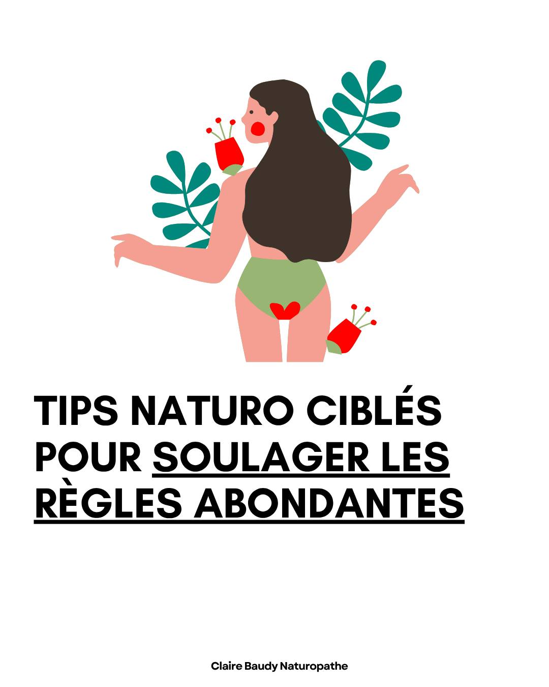 🩸Les règles abondantes ne sont pas une fatalité ni un phénomène « normal parce qu'on est une femme ».
Elles traduisent souvent un déséquilibre hormonal, inflammatoire ou structurel qu'il convient d'explorer en Naturopathie, en plus d'un accompagnement médical.
En effet, l'association d'une alimentation anti-inflammatoire, d'un soutien hépatique, de la correction des carences, d'une activité physique régulière et d'une phytothérapie adaptée permet souvent d'améliorer significativement le confort menstruel et la vitalité globale.
👉Les données scientifiques montrent par ailleurs que la prévention de la carence en fer constitue une priorité absolue chez les femmes souffrant de règles abondantes.
📊Voici quelques études à l'appui de ce post :
Evaluation of coagulation disorders and iron deficiency in women with heavy menstrual bleeding
Lucia Rugeri 1 2, Yelena Fruchou 2, Caroline Brodbeck 2, Marianne Bastien 2, Amandine Lioux 2, Giulia Gouy 2, Marion Cortet 2, Gil Dubernard 2, Yesim Dargaud 1
A scoping review on heavy menstrual bleeding and anemia: A less explored phenomenon
Gargi Pandey 1,✉, Kapil Yadav 1, Ravneet Kaur 1, Mohan Bairwa 1, Areeba Khanam 1, Nithya Nair 1
The relationship between heavy menstrual bleeding, iron deficiency, and iron deficiency anemia
Author links open overlay panelMalcolm G. Munro MD, FRCSC, FACOG a
, Alan E. Mast MD, PhD b,
Jacquelyn M. Powers MD, MS c d
, Peter A. Kouides MD e f, Sarah H. O’Brien MD, MSc g h i, Toby Richards MD, FRCS j, Michelle Lavin MBBCh, PhD k l, Barbara S. Levy MD m n